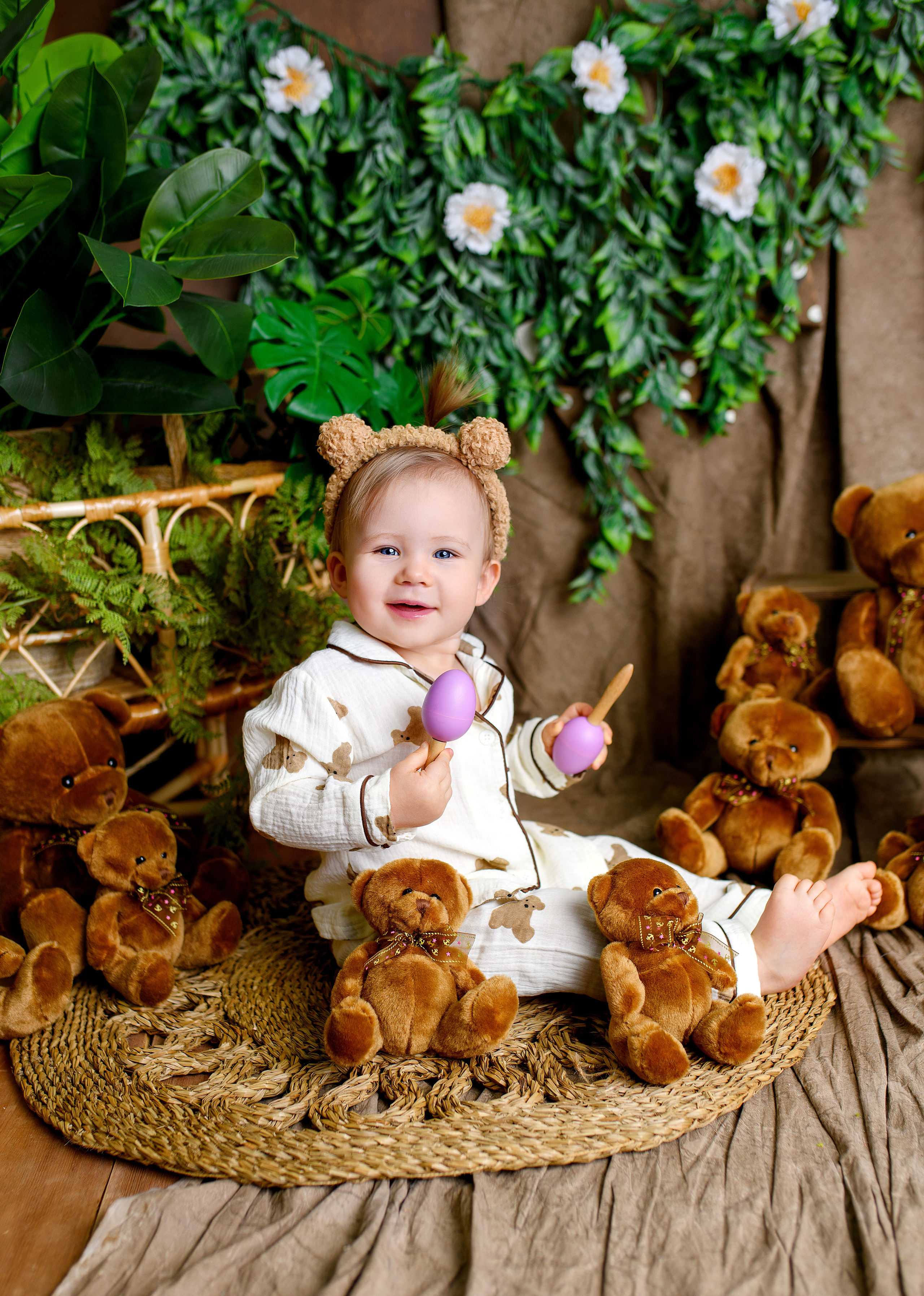 Фотосессия годовалых малышей в Ярославле. Наталья Михайлова Фотограф новорожденных в Ярославле