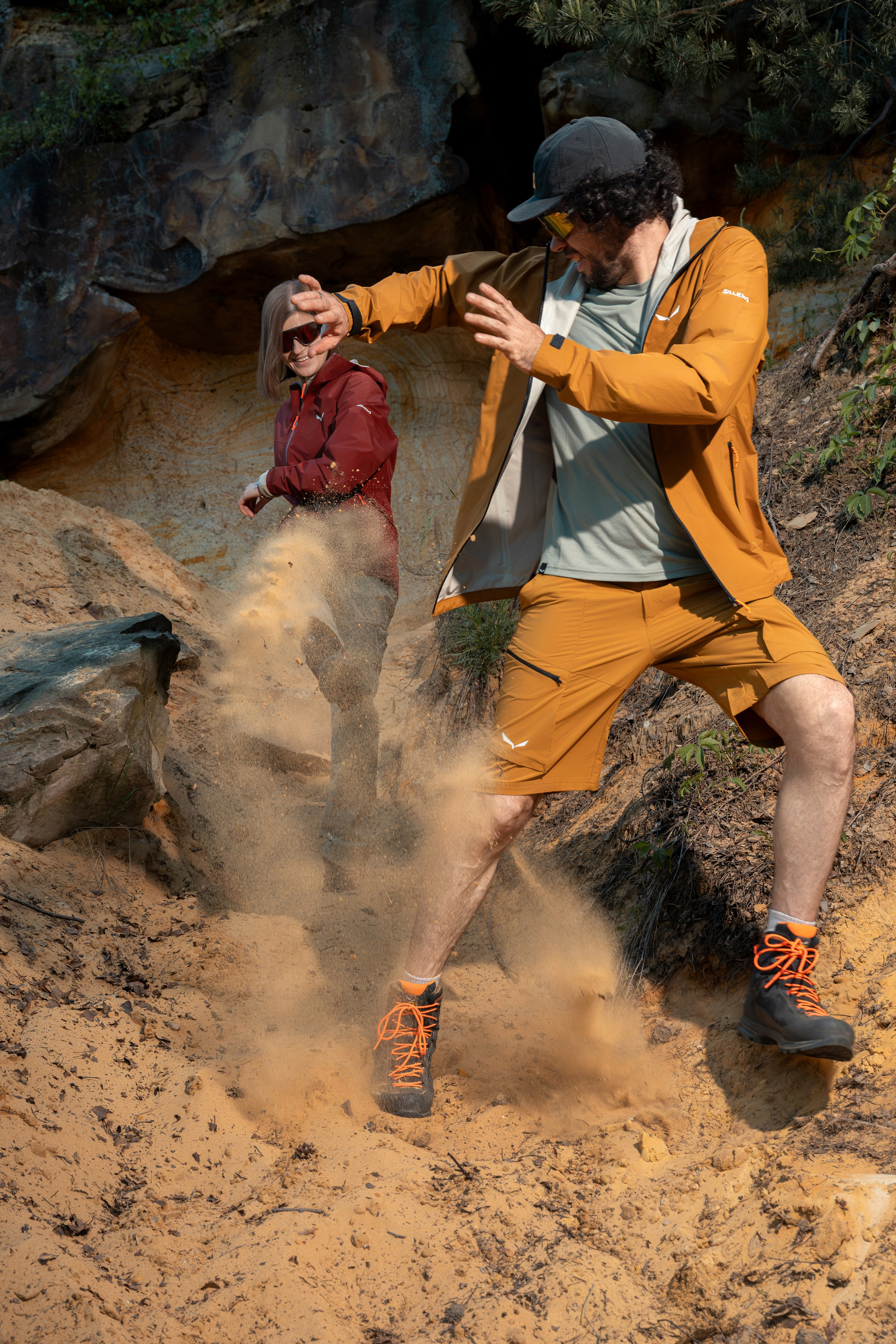 Moda deportiva. Fotógrafos Daria y Dmitry Arsentyevs