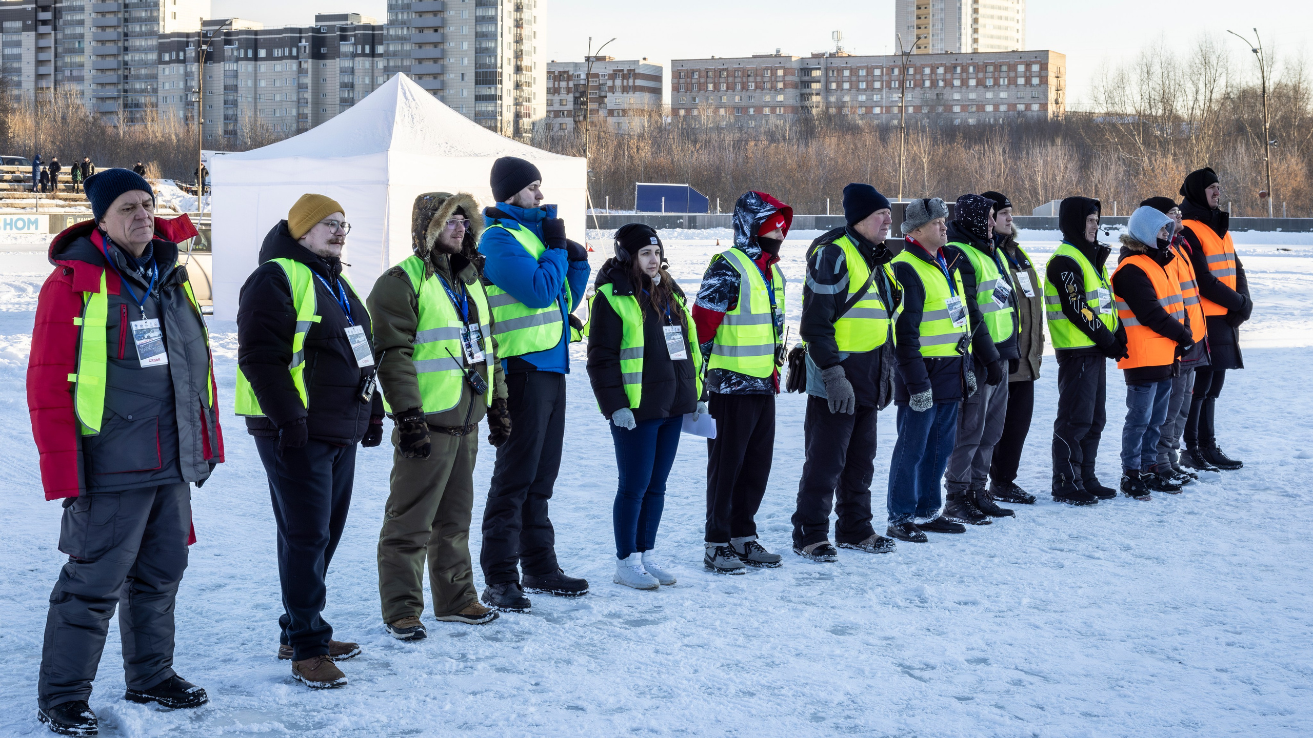 Автогонки «Трек 400» на льду. Bertran Ordo