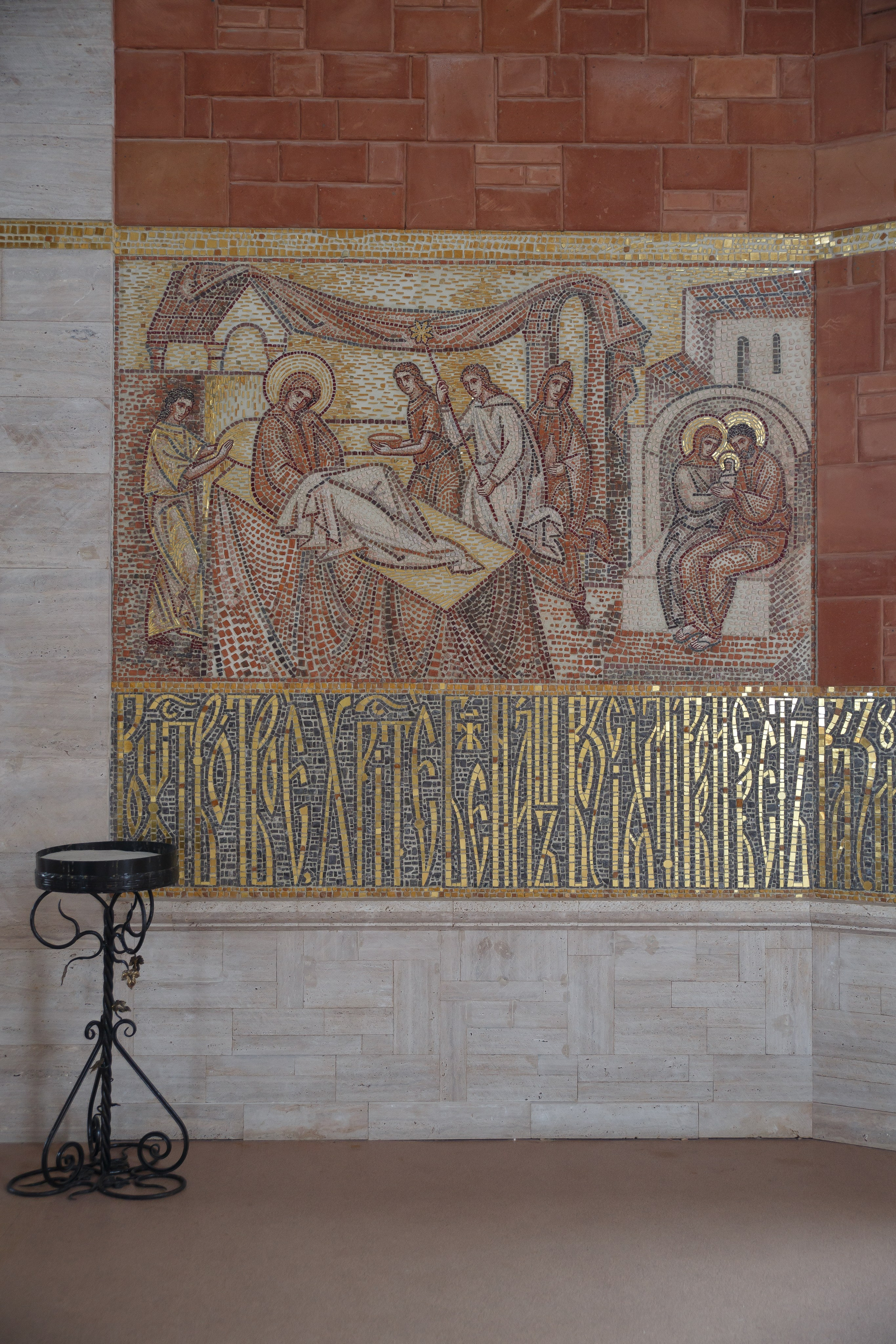 Успенский собор в монастыре Бештау. НИИКОРОВИН- мастерская мозаики и монументального искусства