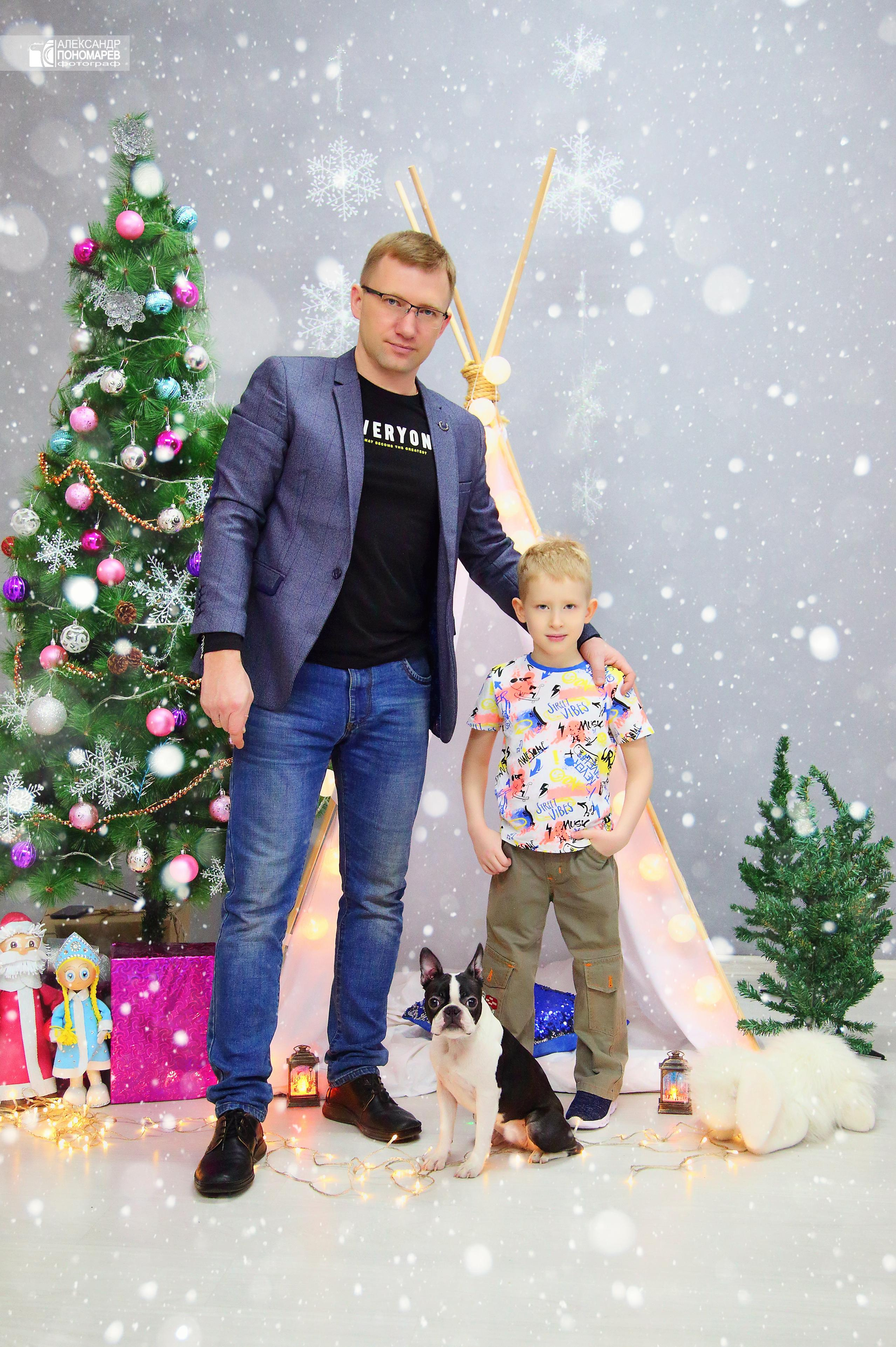 Новогодняя фотосессия. Фотосалон «Ракурс» в Курске