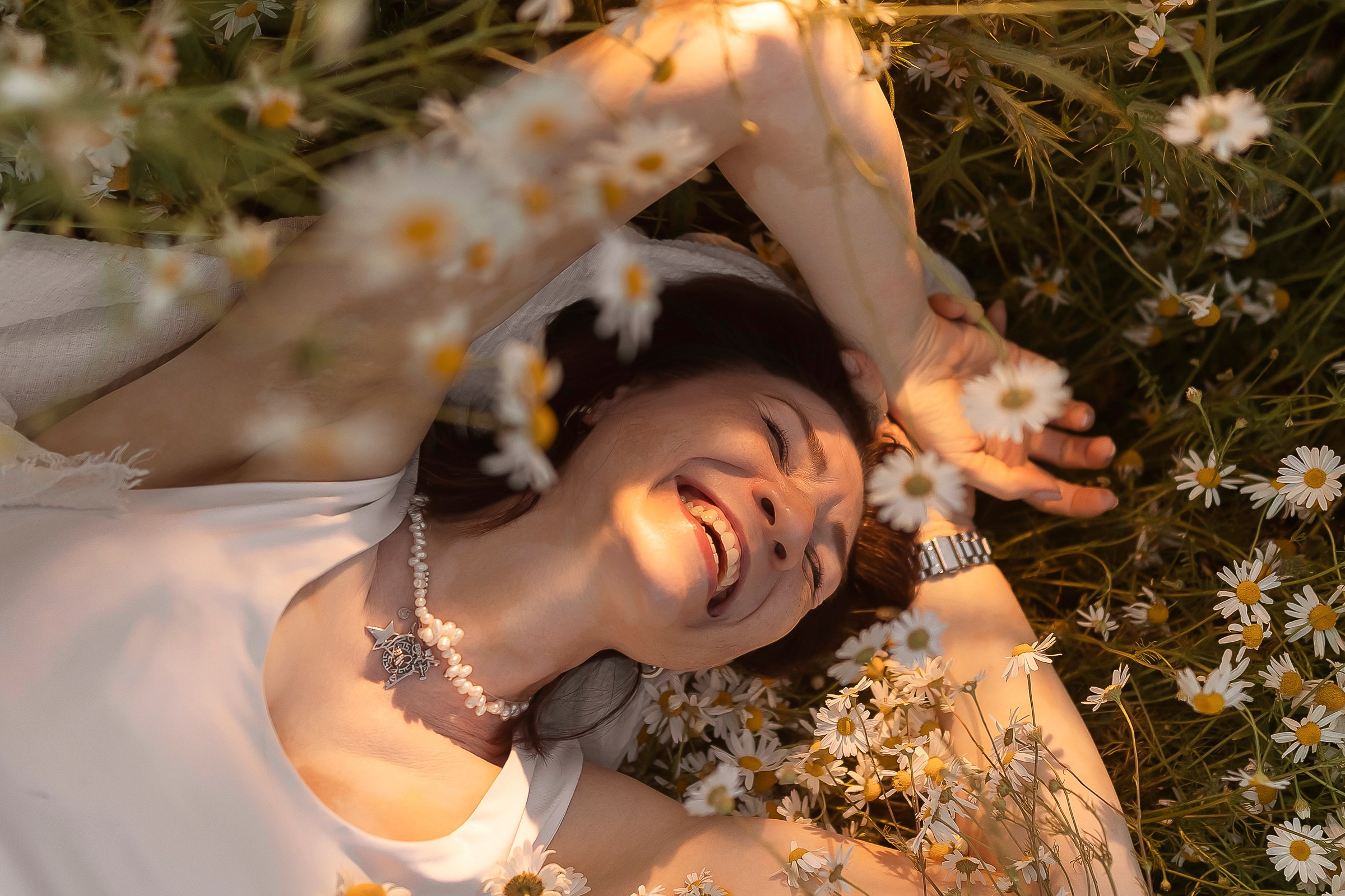 Ромашки. Семейный и свадебный фотограф в Москве Леванова Александра