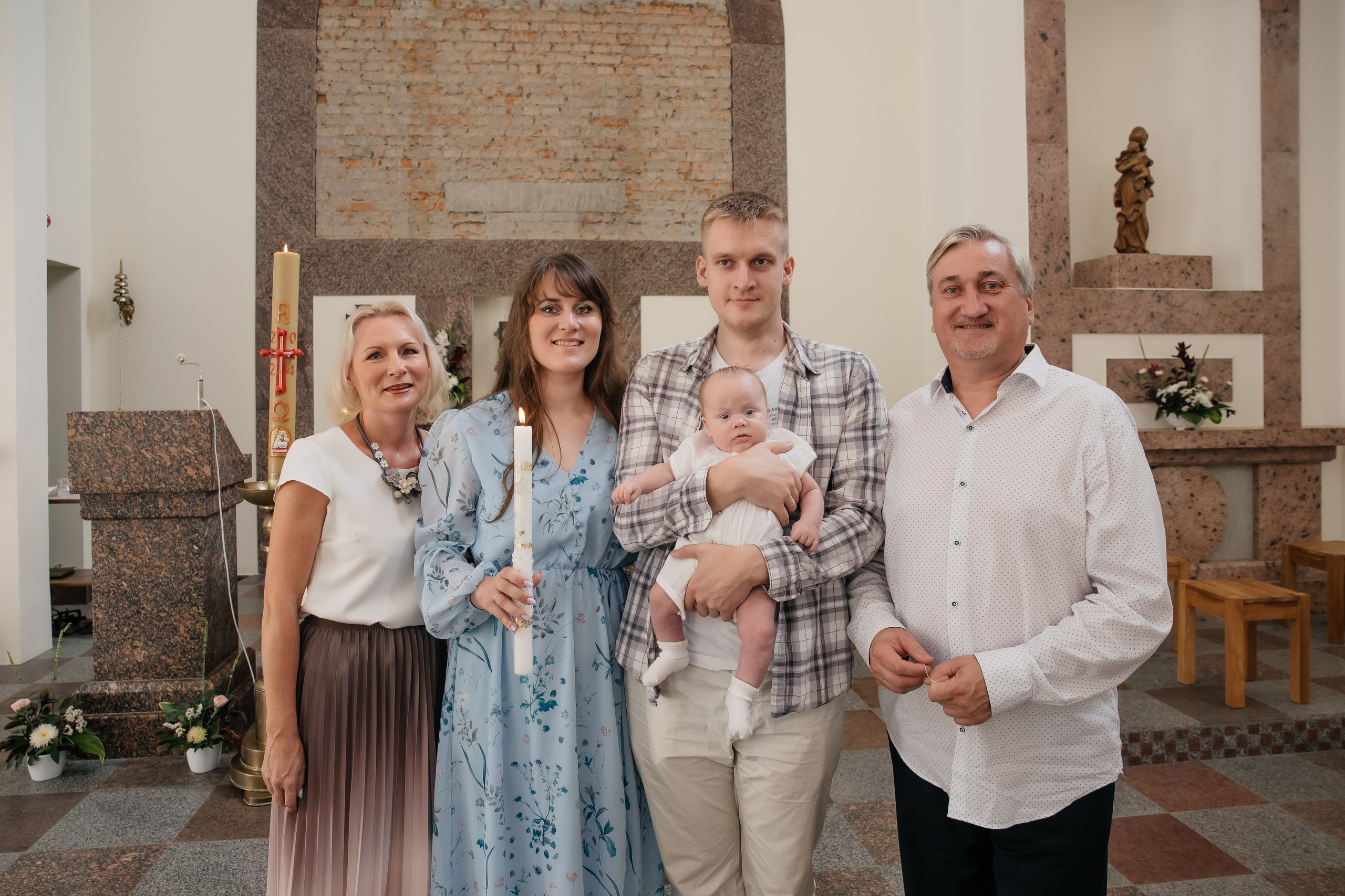 Крещение Святослава. Костёл святого Франциска. Фотограф ВИКА МЕДУЗА