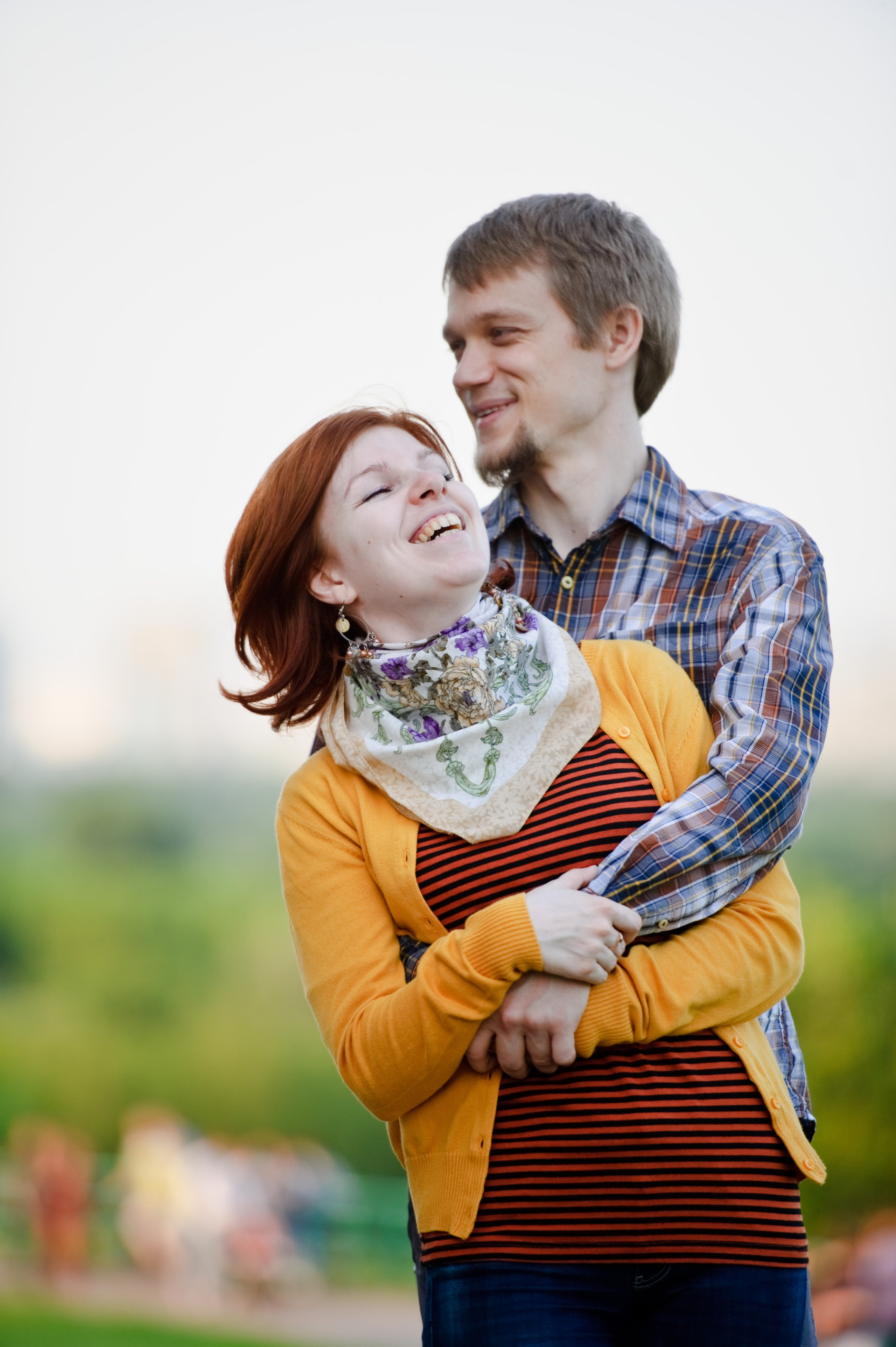 Мария и Александр. Прогулка, Москва. Семейный фотограф Анна Дубовская