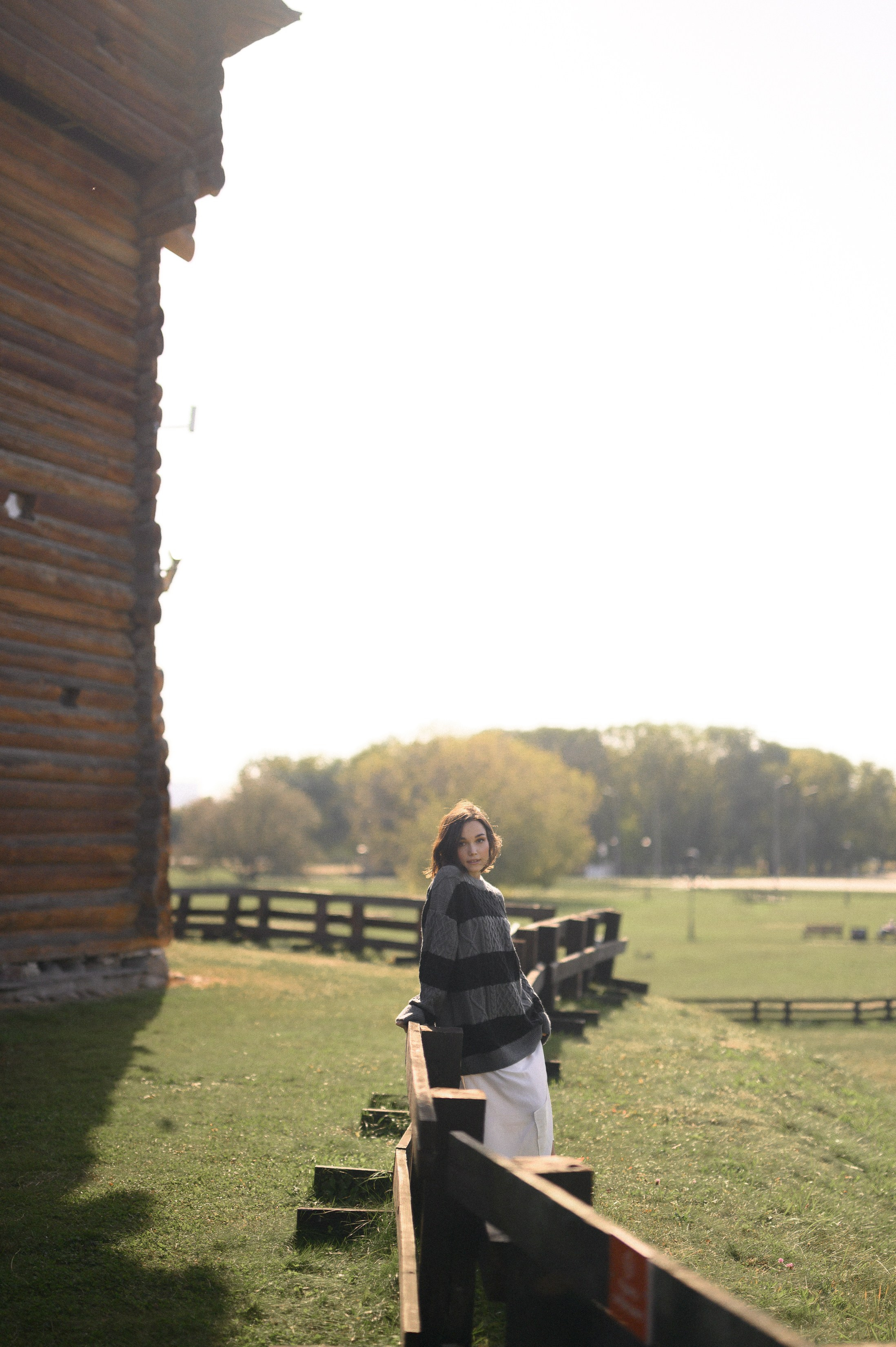 Олеся. Фотосессия на закате в парке Коломенское. Semerlina.ru