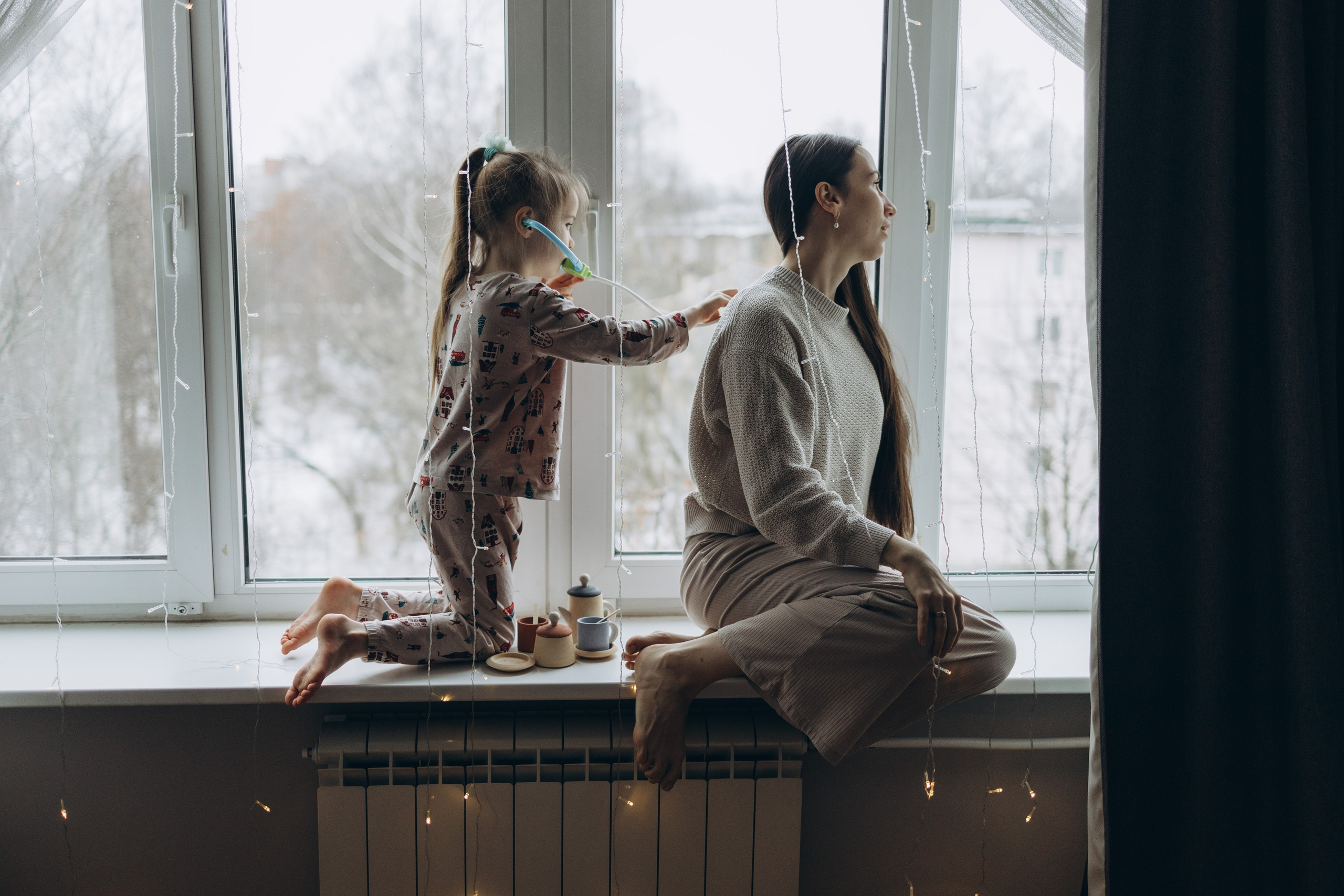 Ира и Соня. Семейный фотограф в Москве Виктория Ястребинская