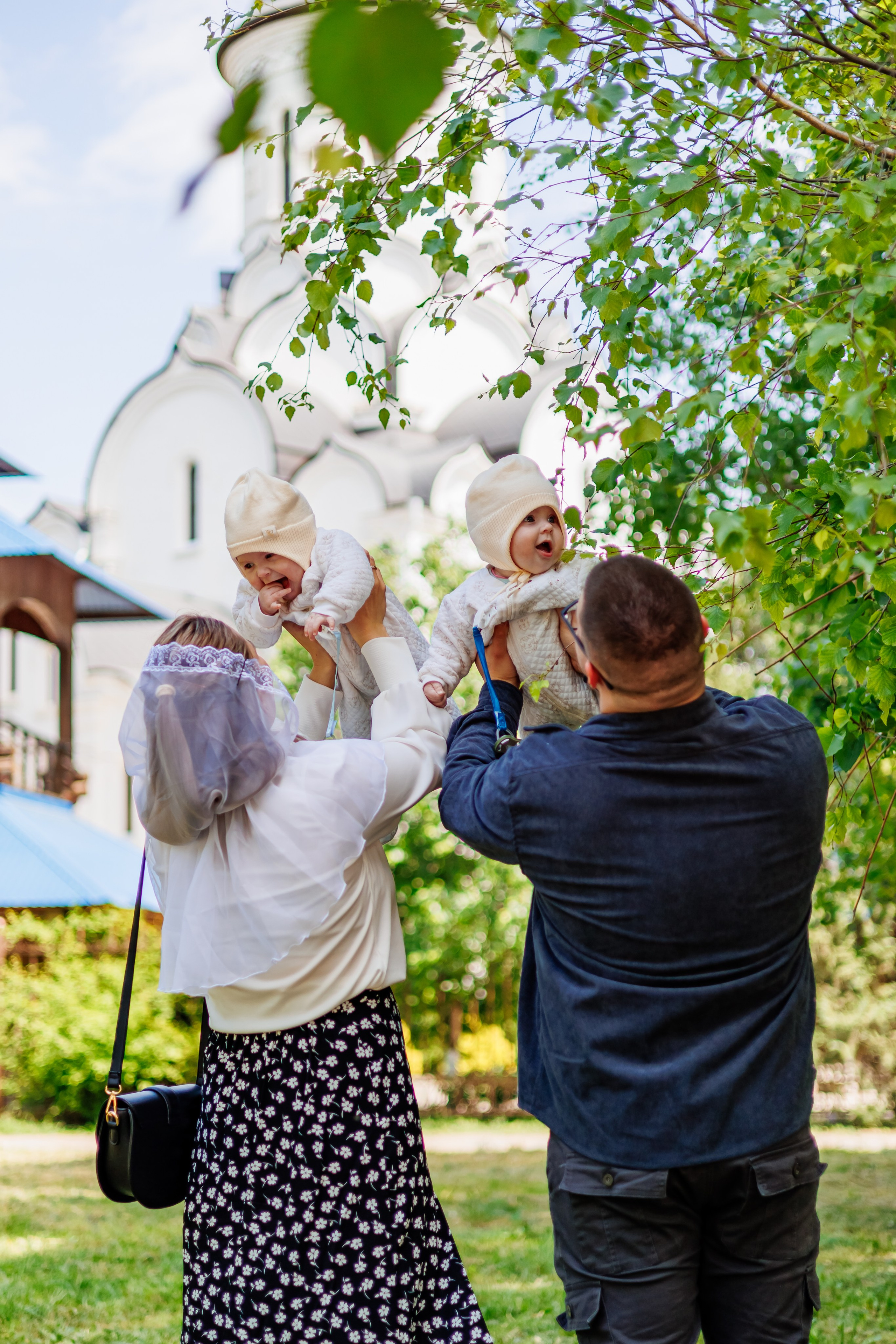 Крещение близняшек. Свадебный и семейный фотограф в Армавире