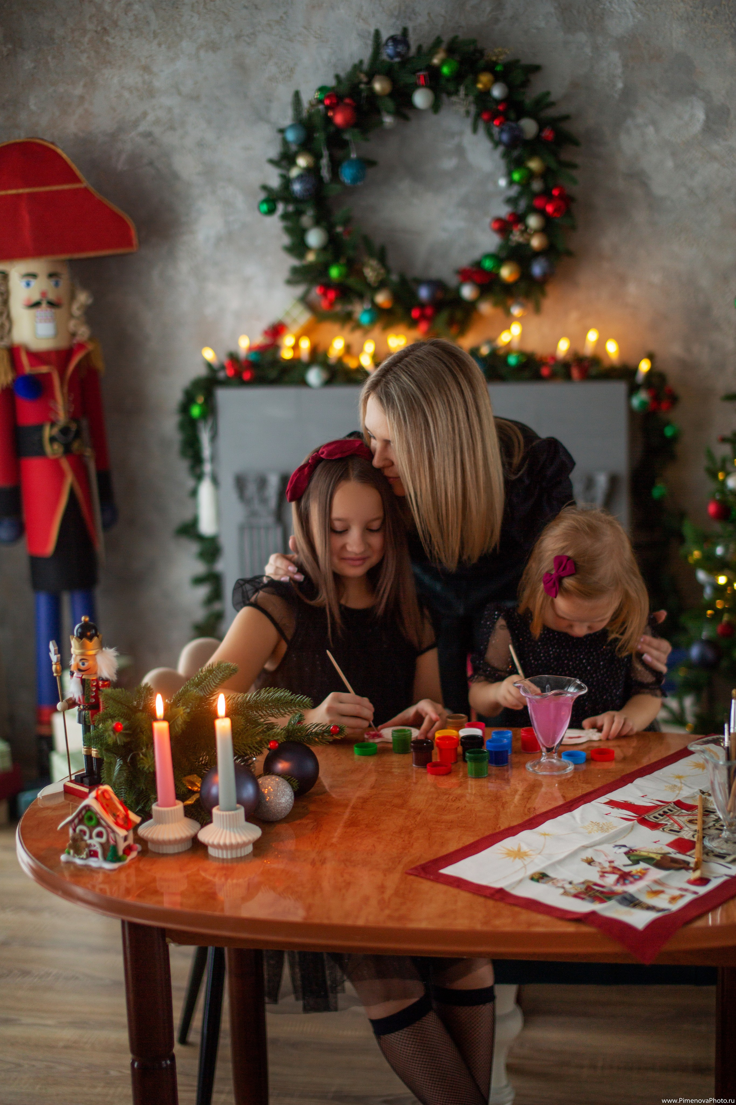 Новогодняя сказка Вари и Маруси, 2024. Семейный и детский фотограф в Петрозаводске