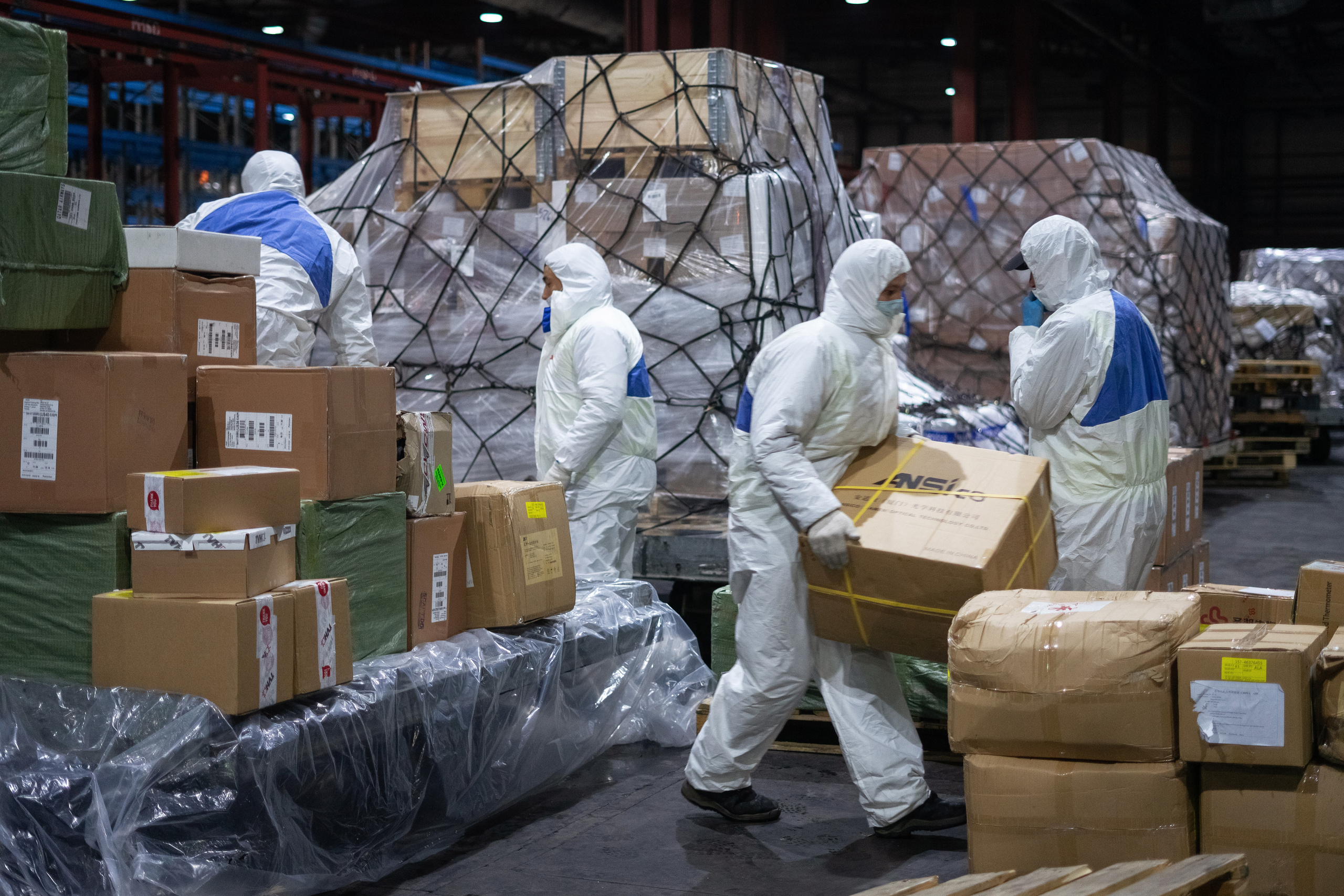 Empty: Delivery of Humanitarian Aid to Combat COVID-19. Ofeliya Zhakayeva — documentary photographer, videographer