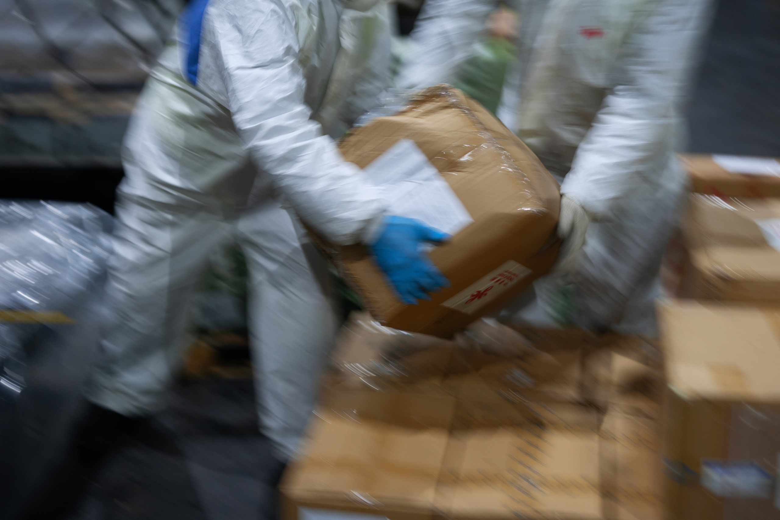 Empty: Delivery of Humanitarian Aid to Combat COVID-19. Ofeliya Zhakayeva — documentary photographer, videographer