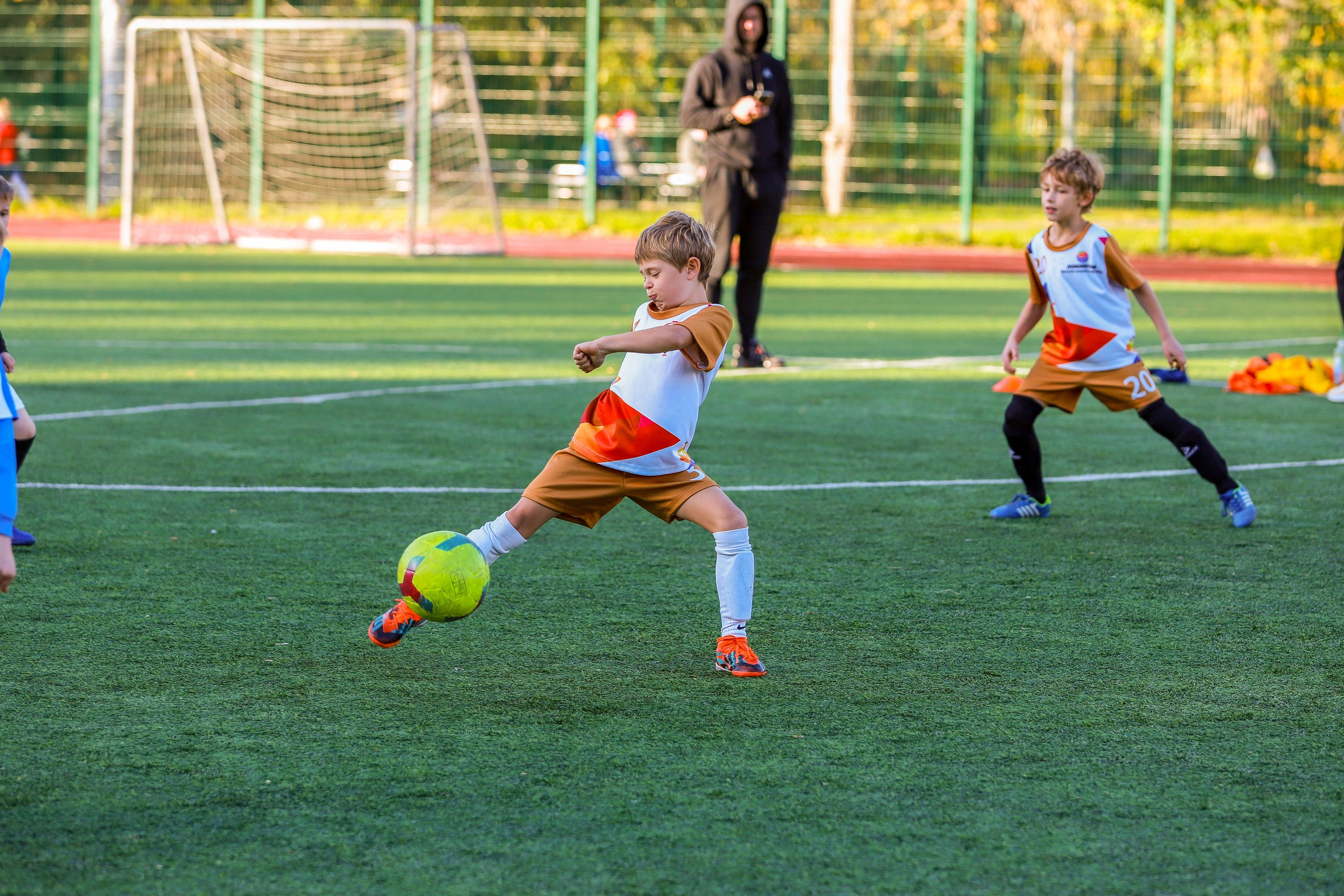 Детский футбол. Спортивный и репортажный фотограф в Екатеринбурге Пустовая Аделя
