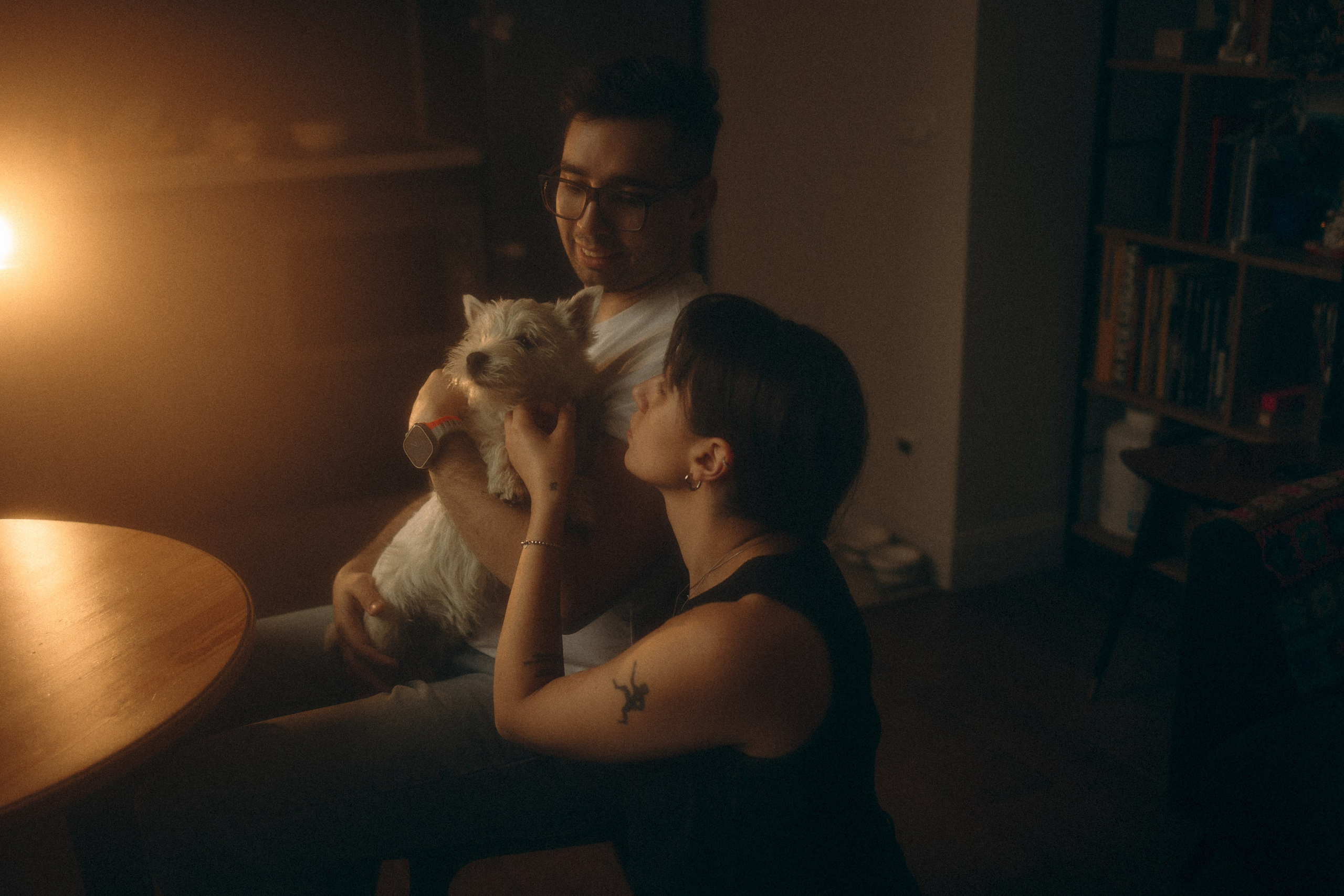 Снежуля, Мари и Саша. Фотограф анималист Анастасия Пикей