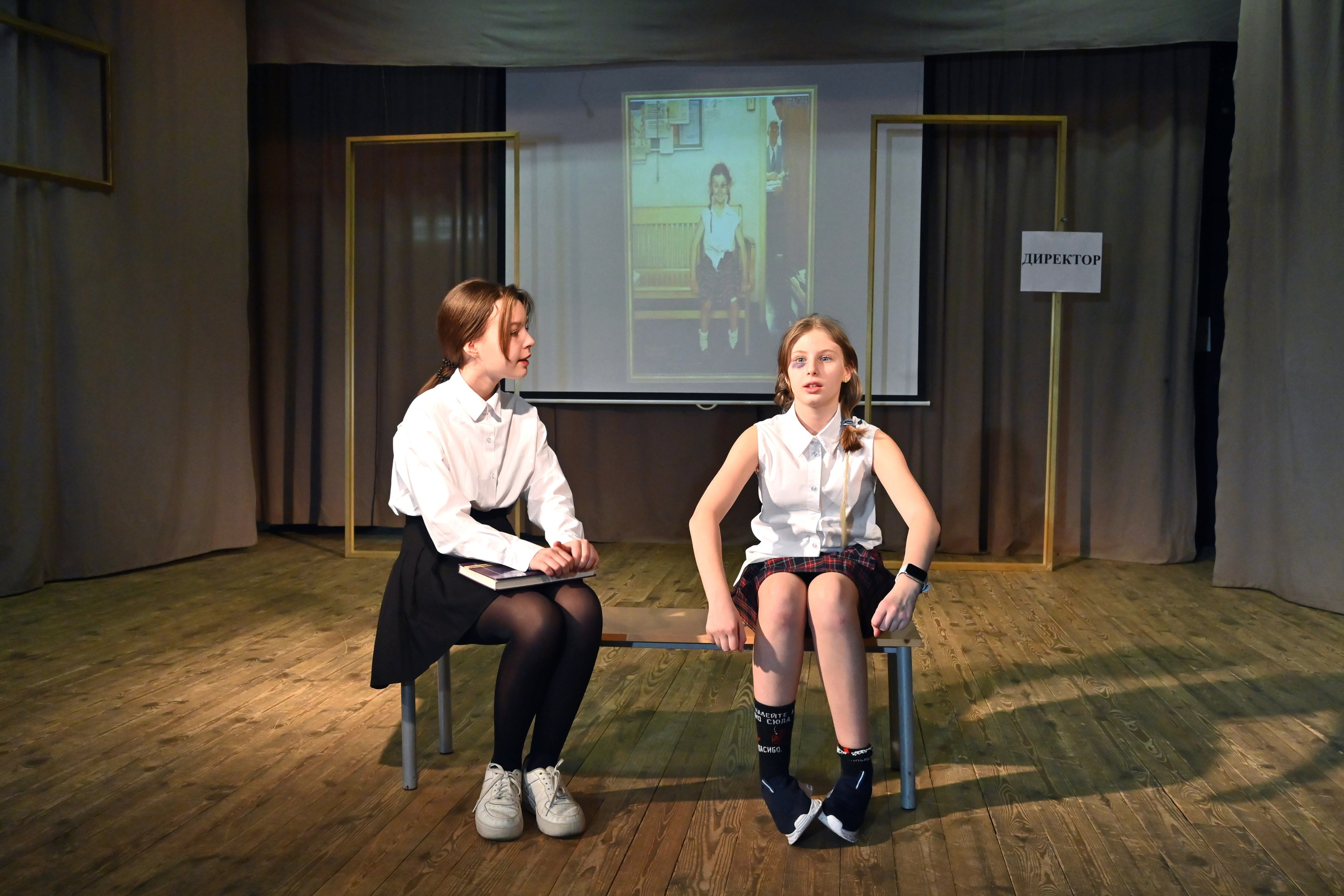 Юные театралы 09.02.2024. Профессиональный фотограф в Москве Алёна Котова