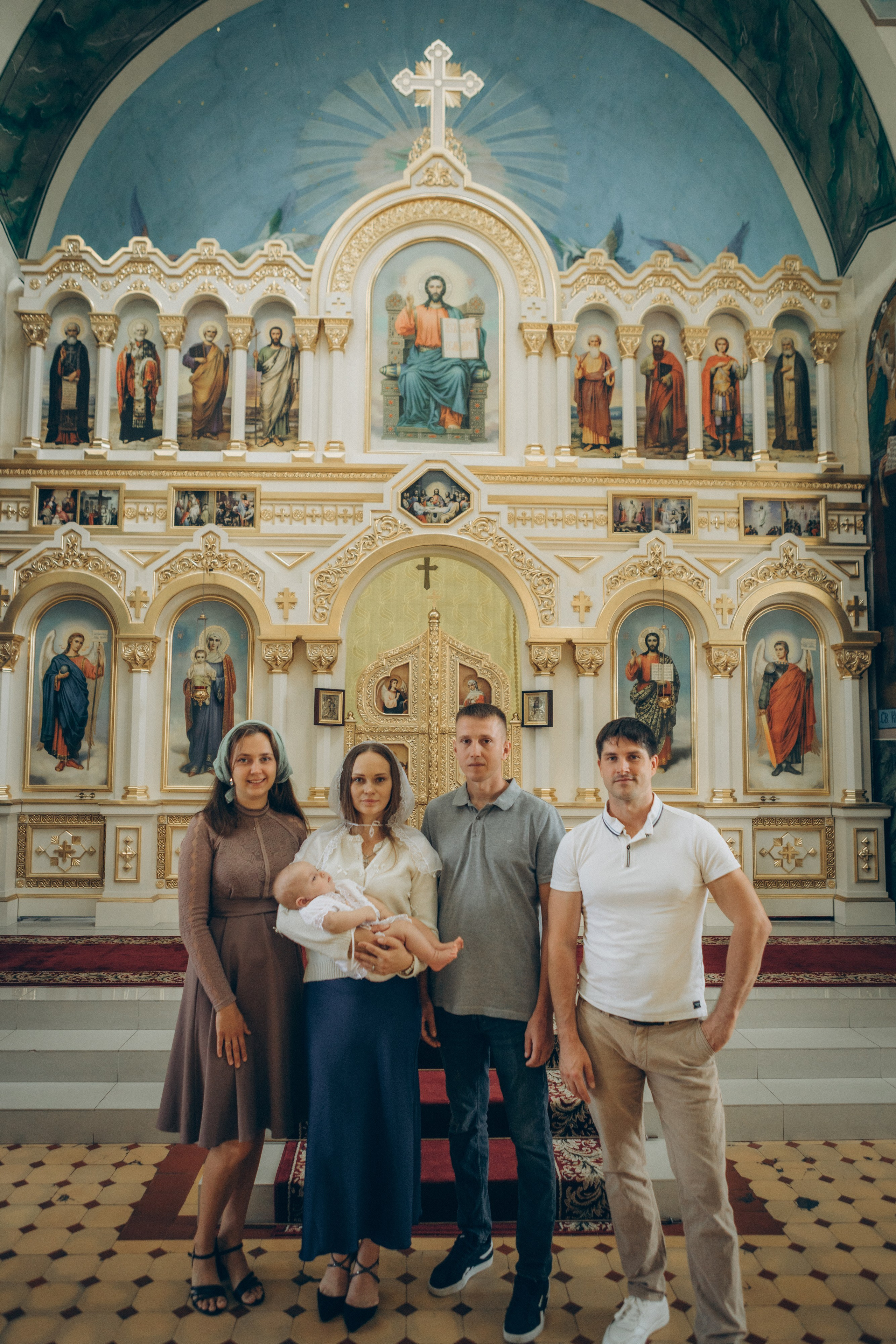 Крещение Тимофея. Семейный фотограф и фотограф на роды в Ростове-на-Дону Мухина Виктория