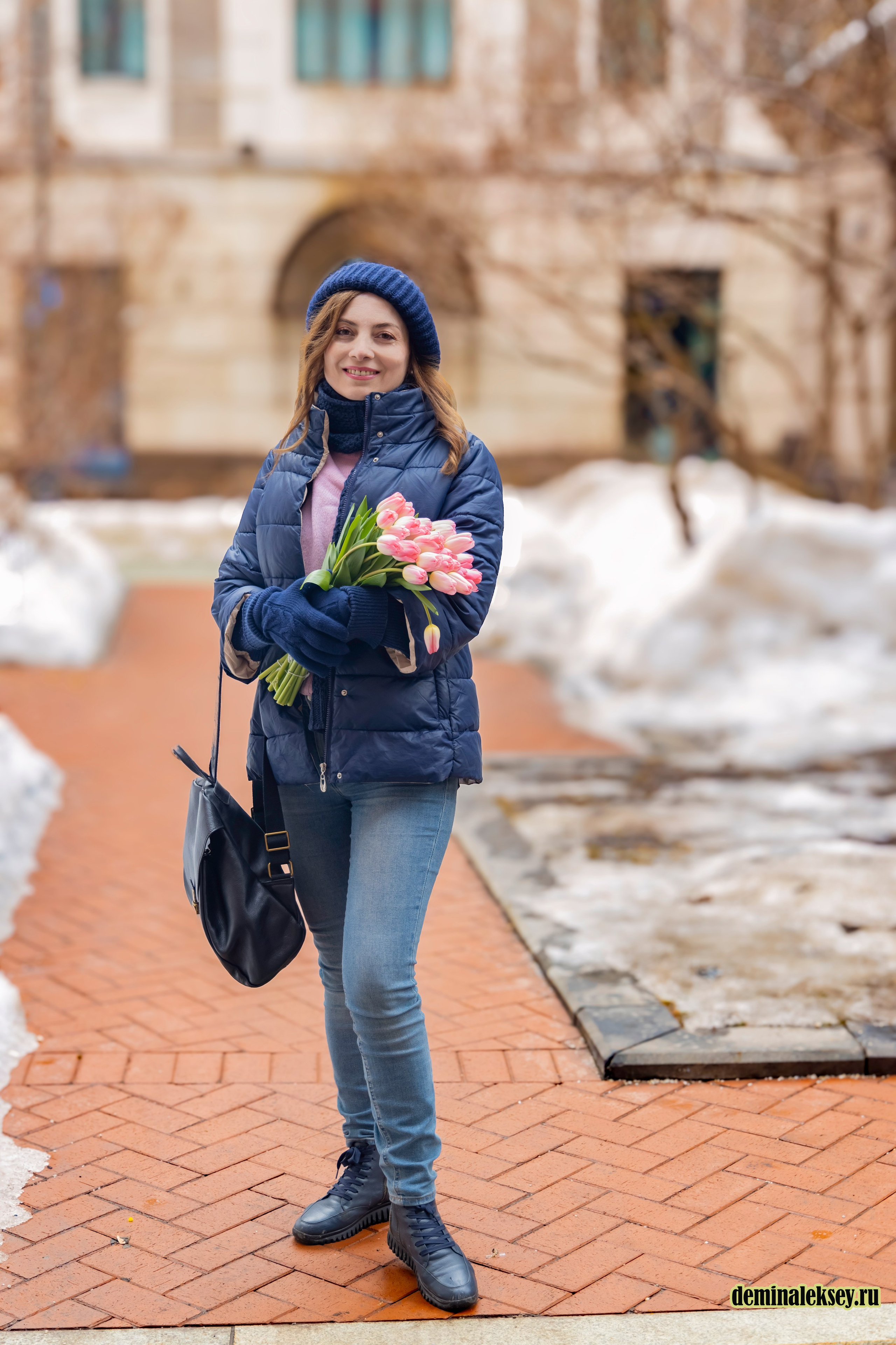 Весенняя прогулка с Сали по Патриаршим. Репортажный, семейный и студийный фотограф в Москве Демин Алексей