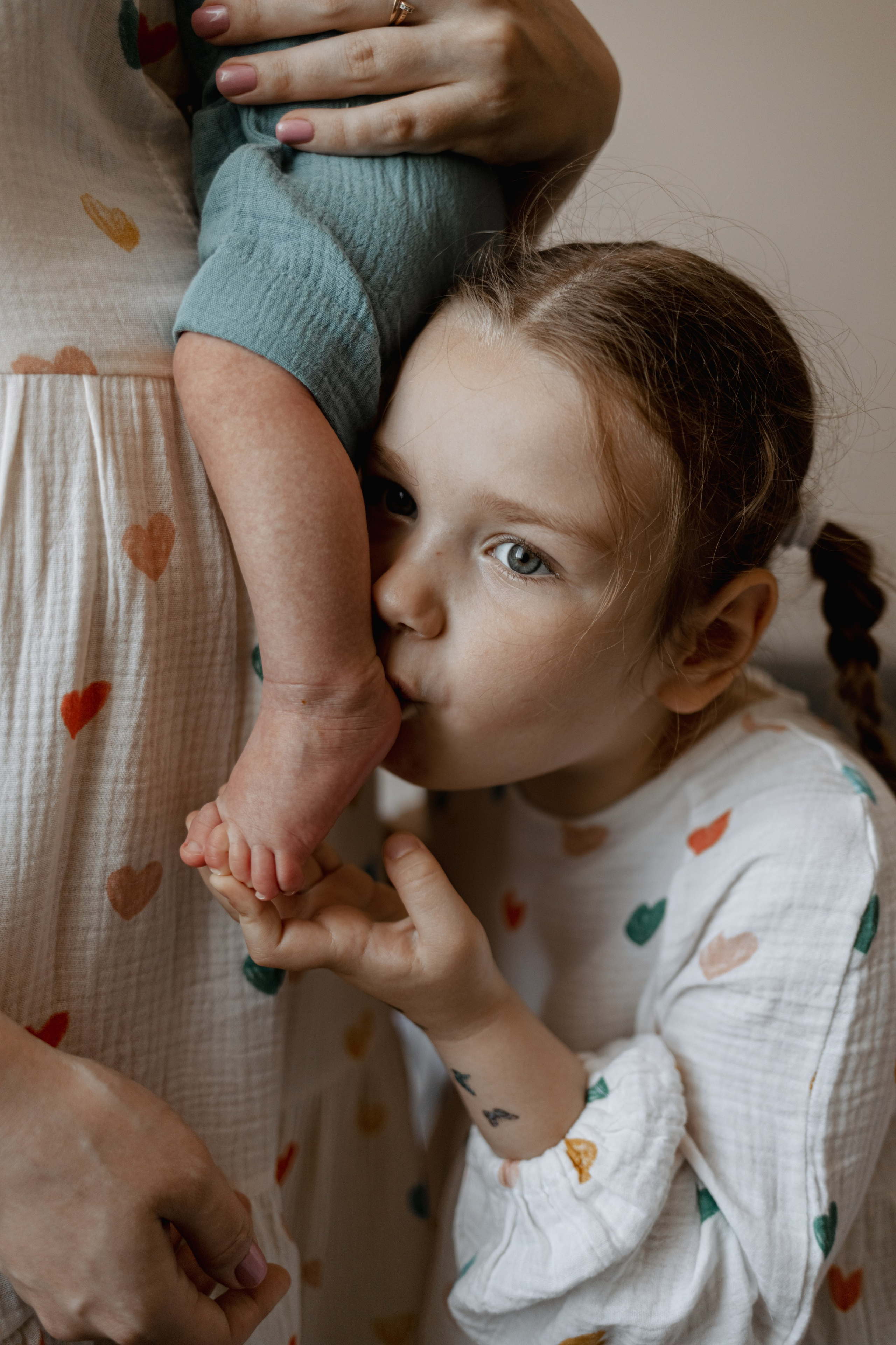 Новорожденные. Фотограф Москва