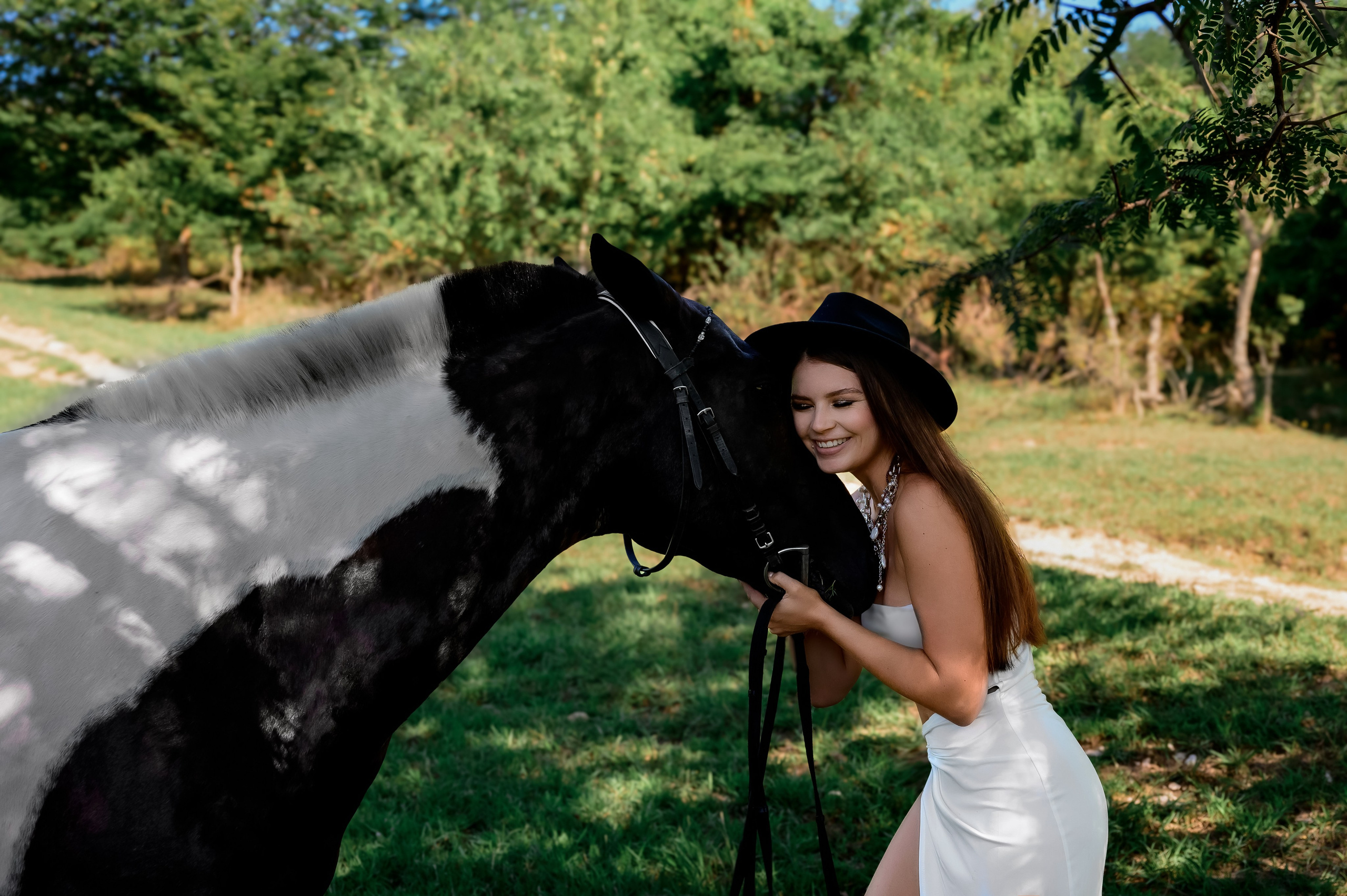 Людмила (Фотосессия с лошадьми). Наталья Слесаренко фотограф в Сочи