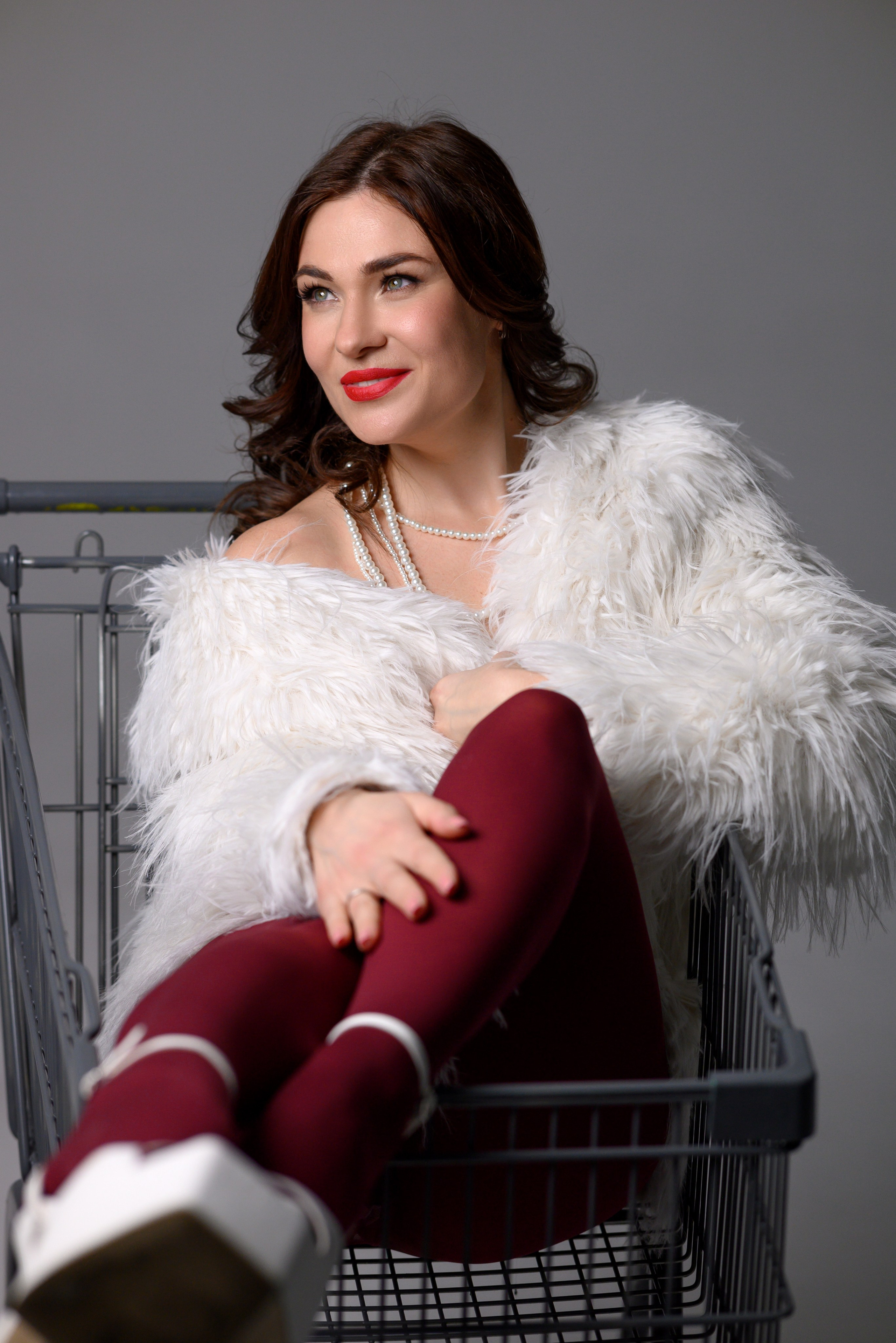 Новогодняя фотосессия в фотостудии. Фотограф в Красноярске / Дивногорске. Файзулина Анастасия