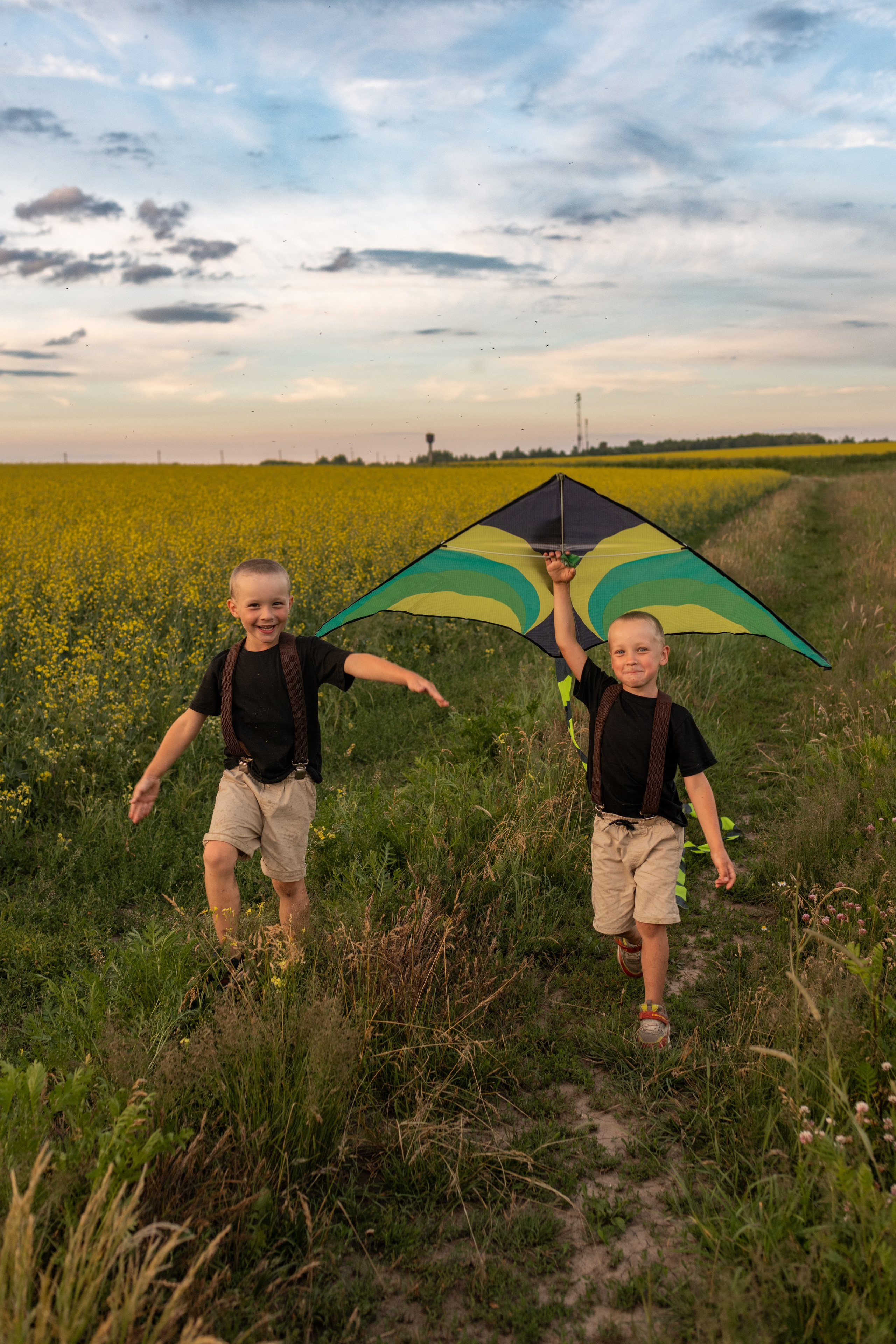С воздушным змеем. Фотограф в Москве/Зарайске Шахова Марина