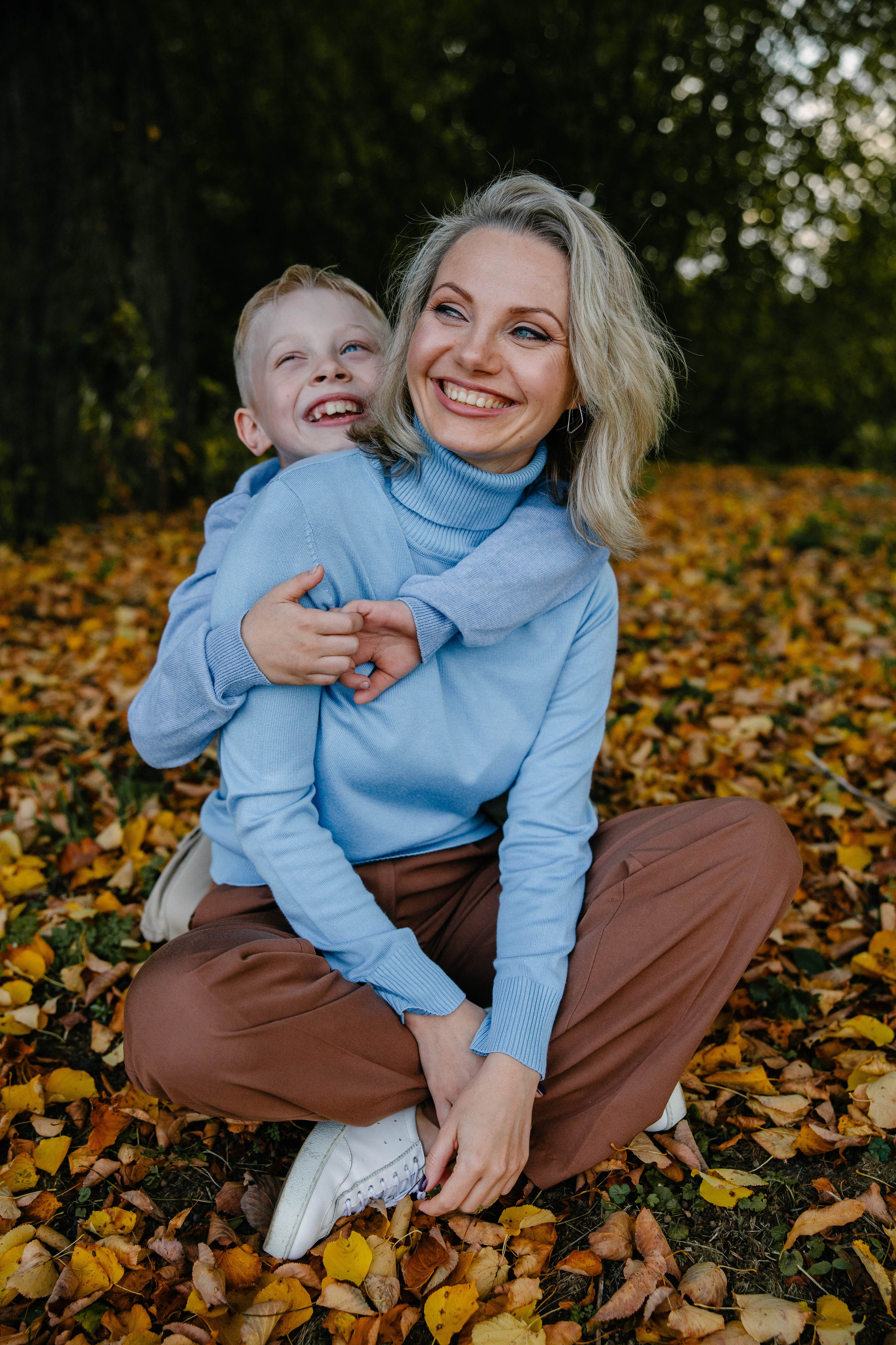 Андрей и родители. Фотограф Петрова Мария