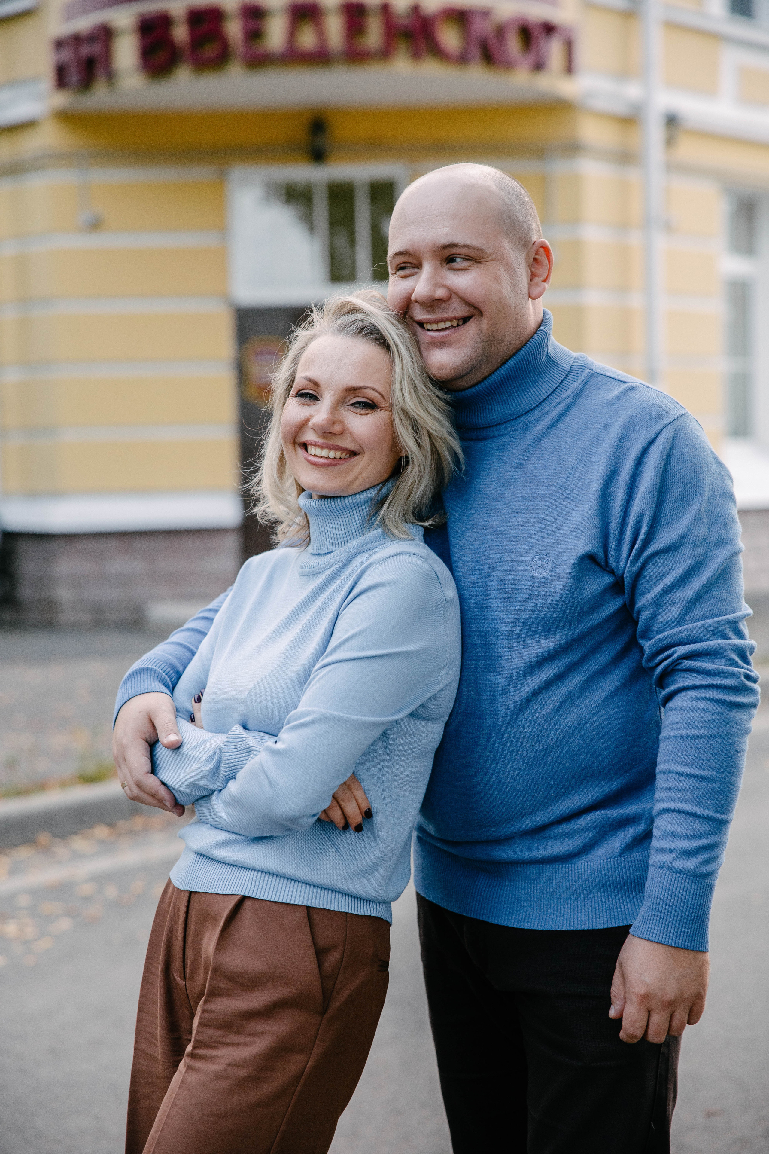 Андрей и родители. Фотограф Петрова Мария