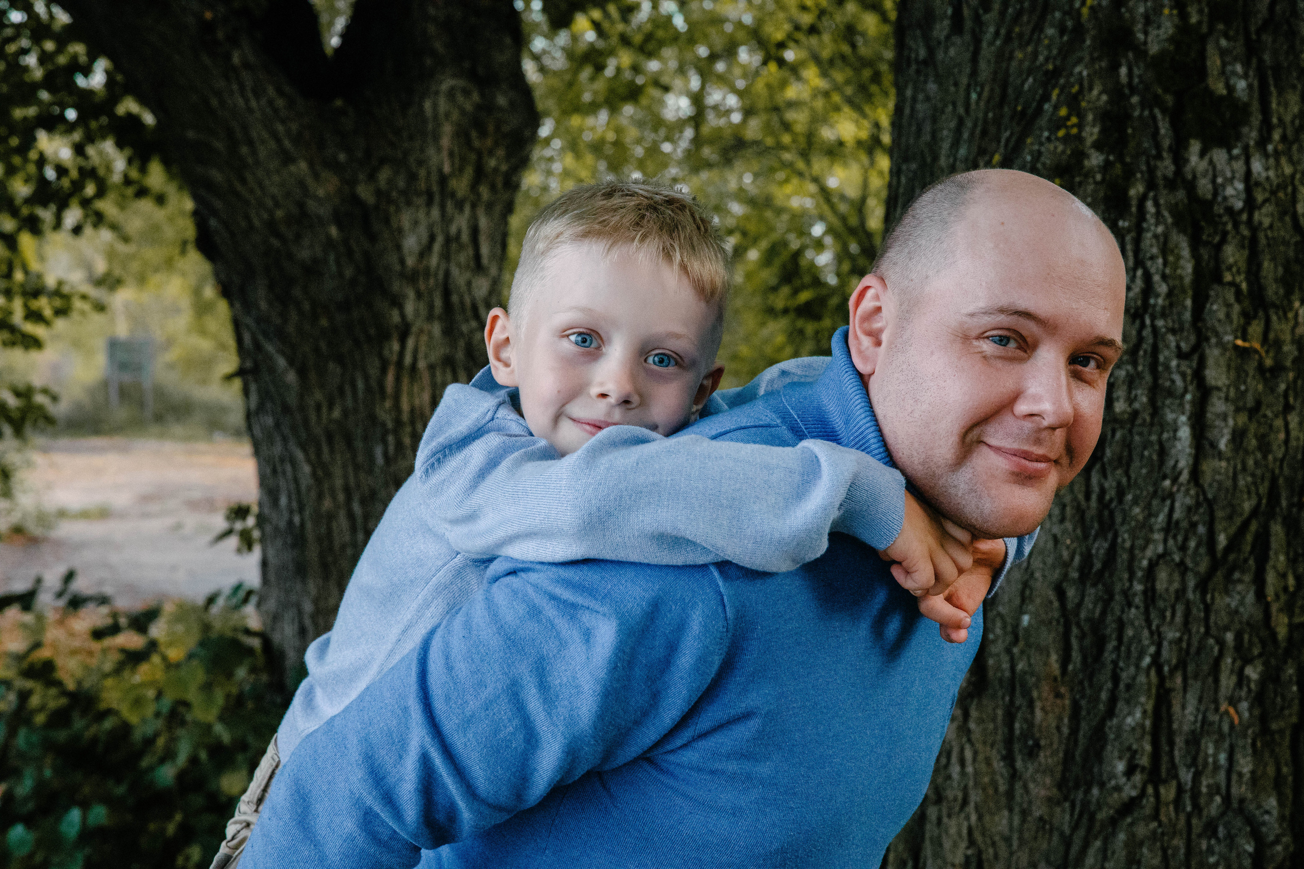 Андрей и родители. Фотограф Петрова Мария