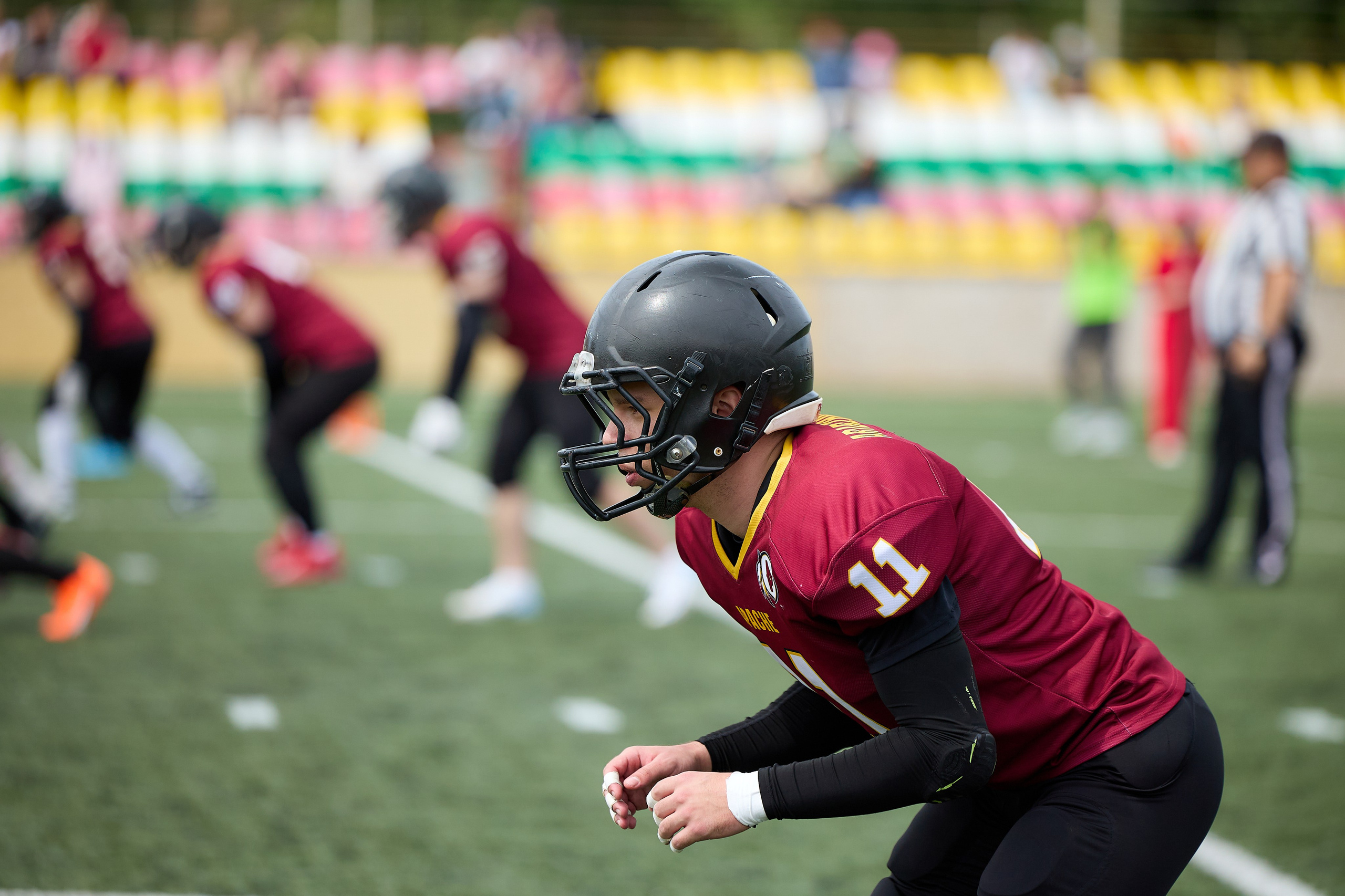 Американский футбол. Апачи — Фениксы. Светлана Родионова — фотограф спортивный и не только