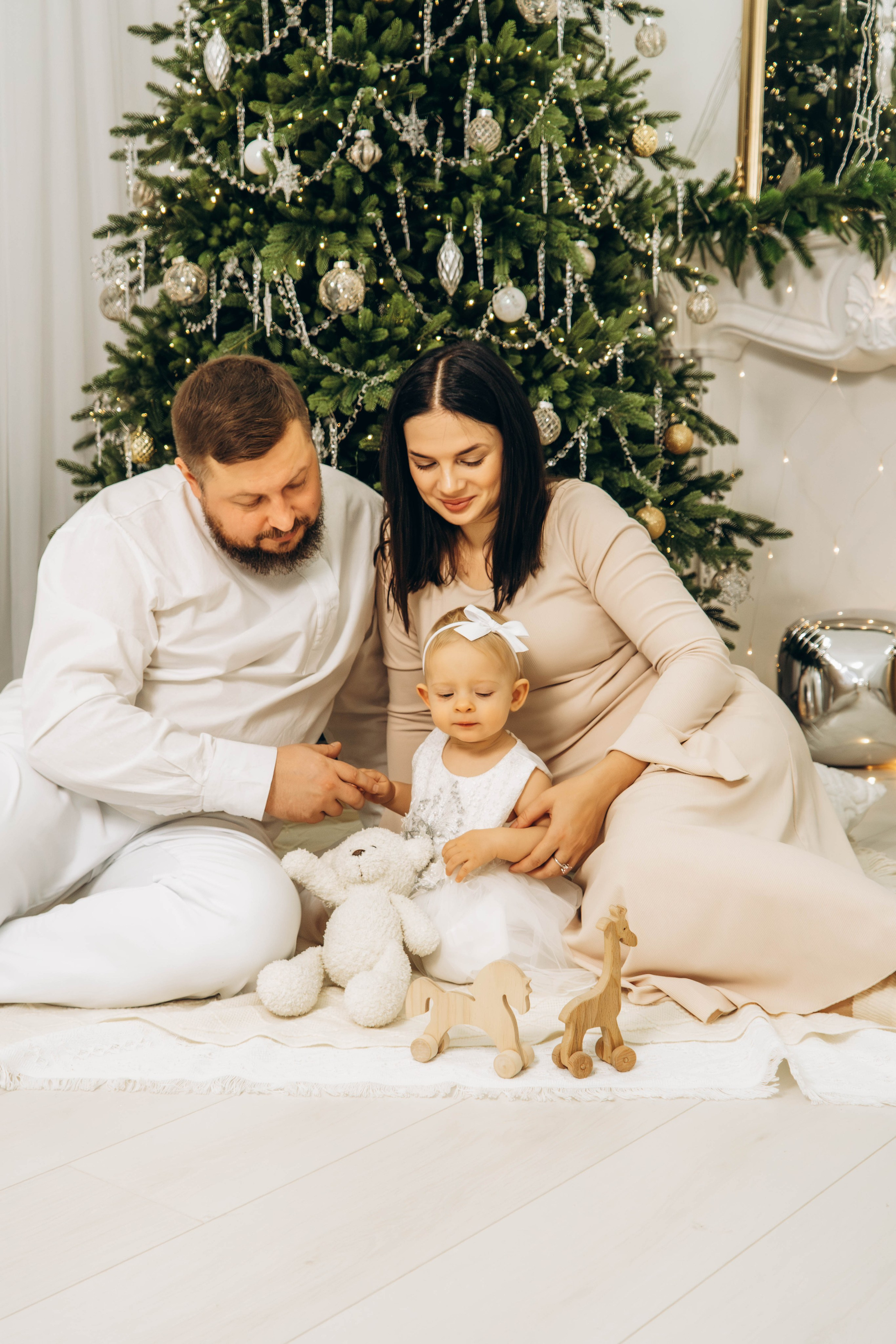 Съемка на годик малышки. Студия «LuLu». Фотограф Москва Валерия Веденина