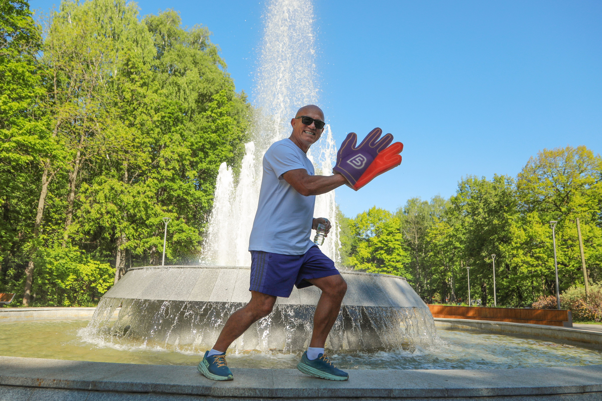 Французские гости на 5 вёрсты в Химках, 25.05.24 г. Фотограф Сергей Ловкий
