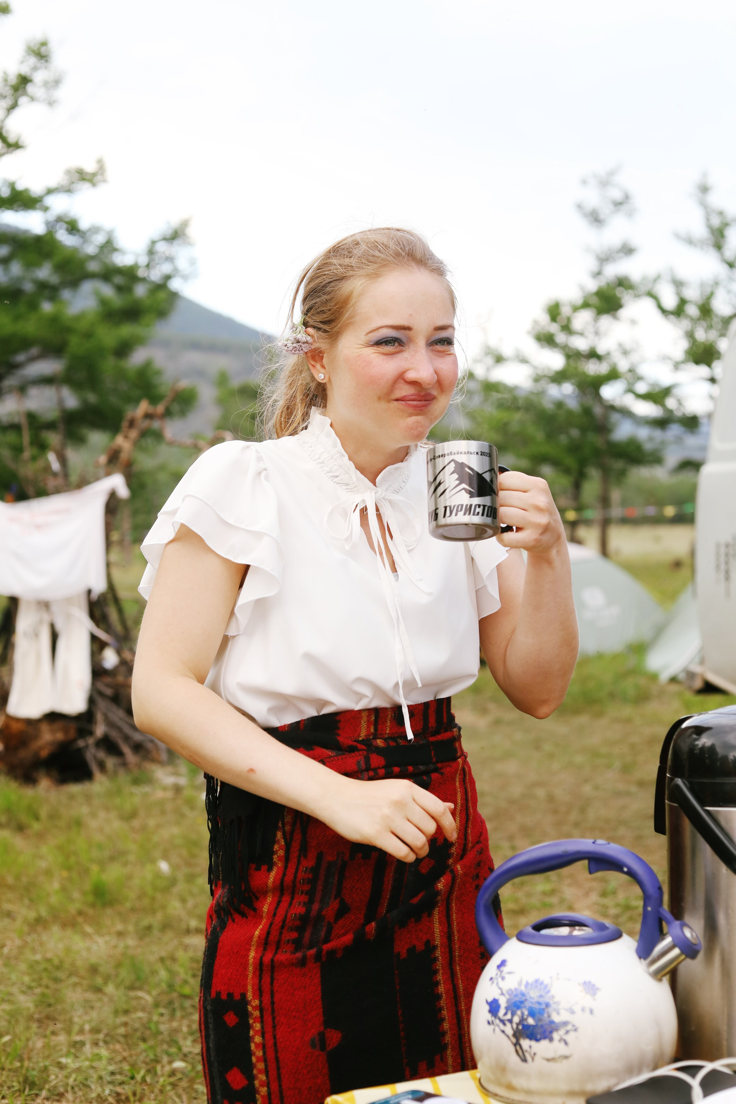 Лето 2024 / палатки. 1642 — первый лагерь для взрослых на Байкале