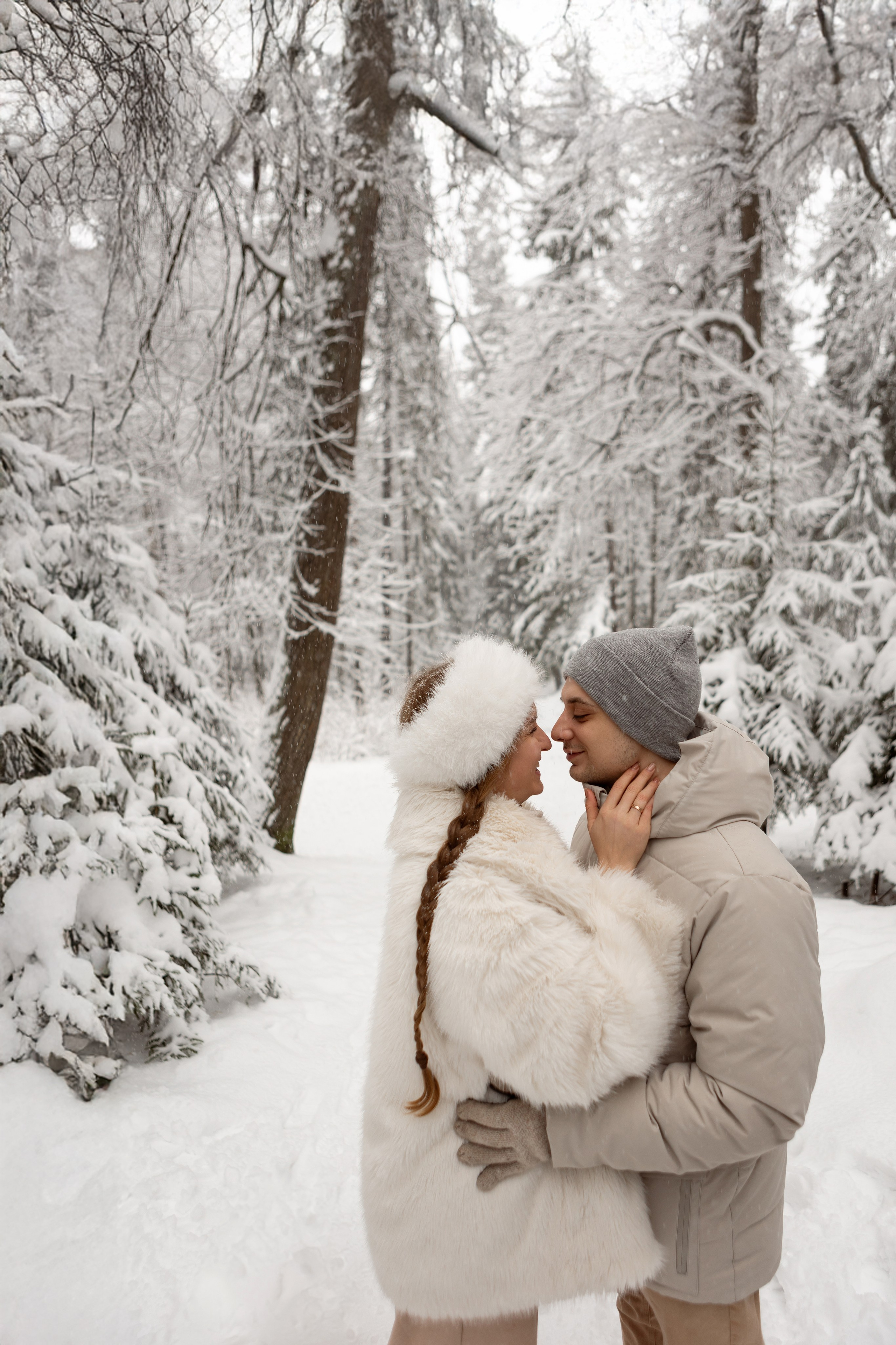 Новогодняя фотосессия с собачками в шуваловском парке. Свадебный фотограф в СПБ | Санкт-Петербурге Анастасия Рахимгулова