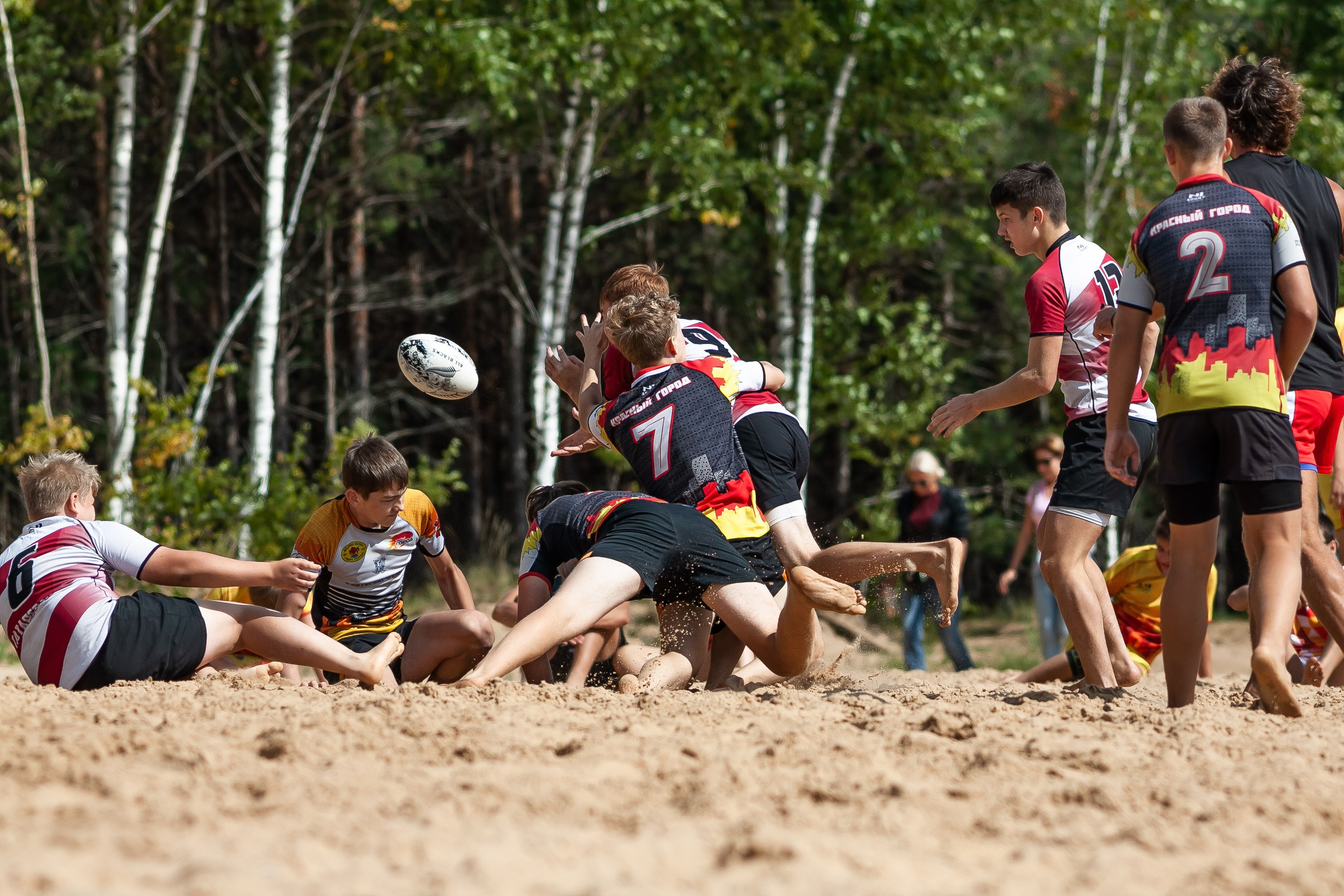 «Кубок «Молота» по пляжному Регби. Фотография