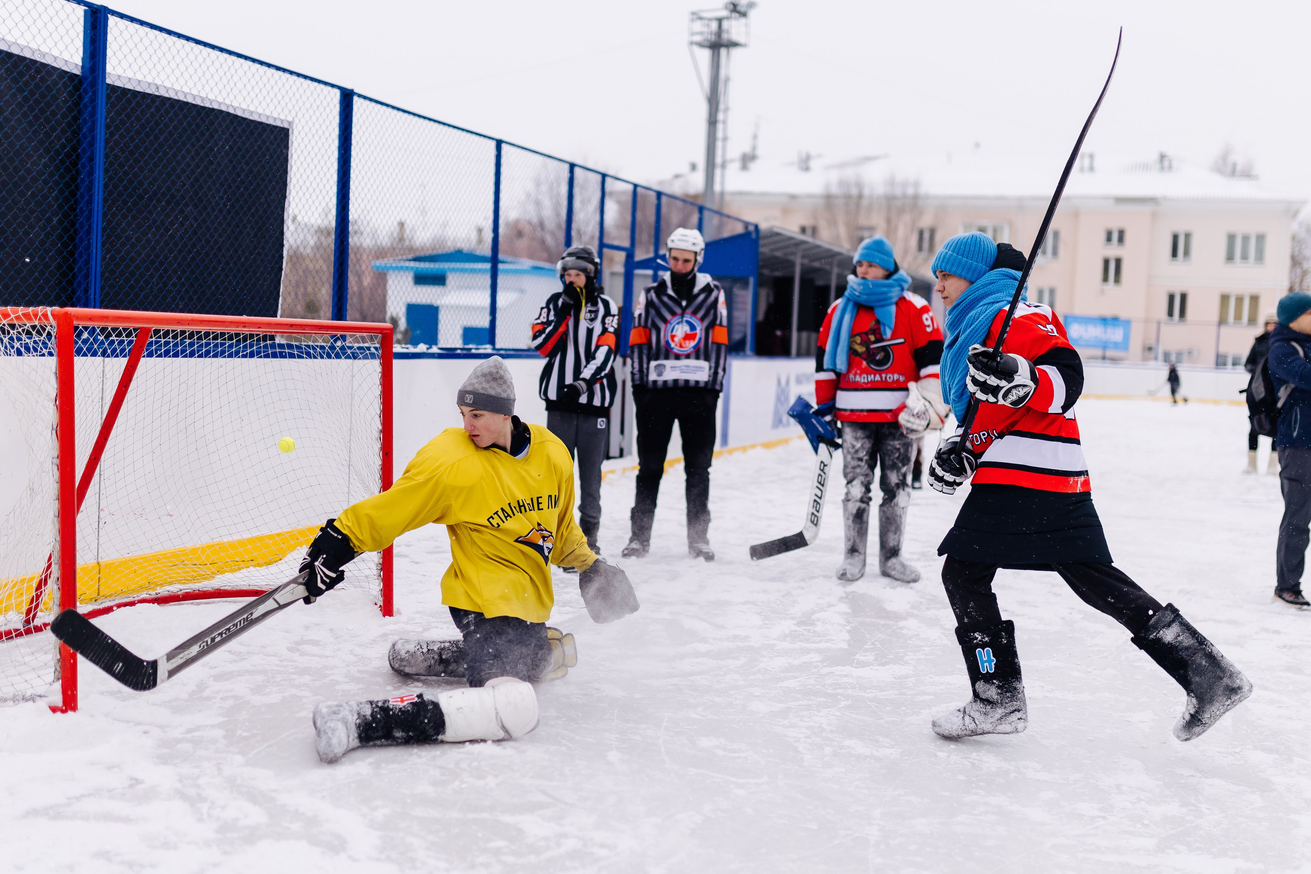 Хоккей на валенках // 22.02.25. Денис Прохоров Фотограф в г. Магнитогорск