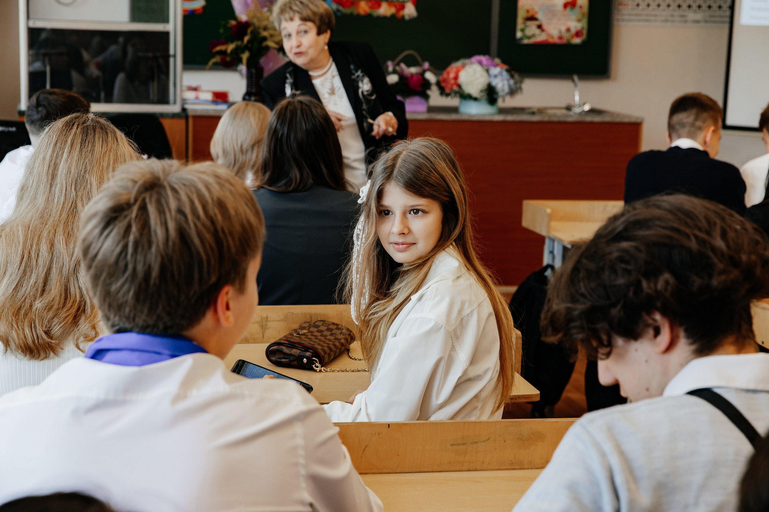 Первый звонок 9А. Свадебный фотограф в Екатеринбурге Александр Перепечин