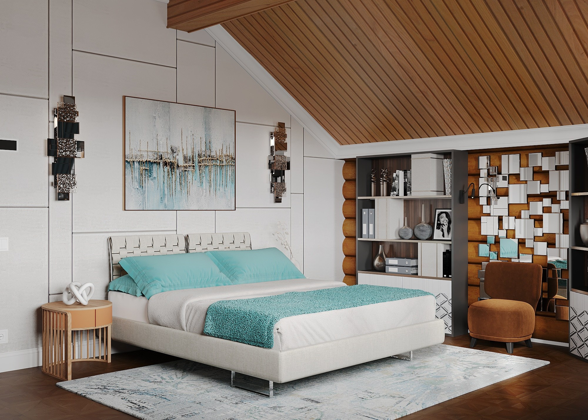 ДОМ В НИКОЛИНО 500 КВ.М. 3 ЭТАЖ. Irina Balykina — Interior 3D Visualisation