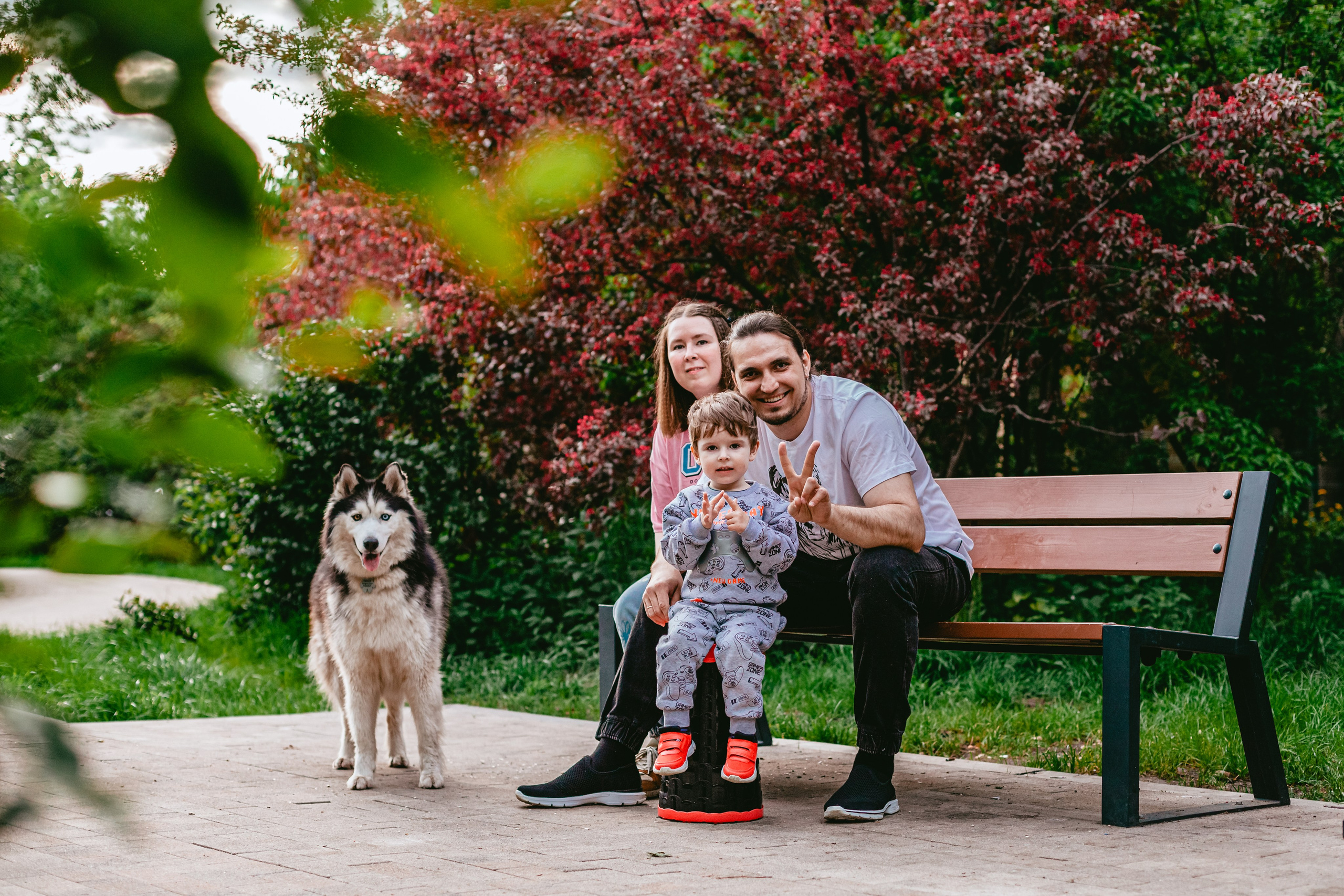 Семейная экспресс фотосессия в рамках фотодня. Фотограф-анималист Татьяна Степанова