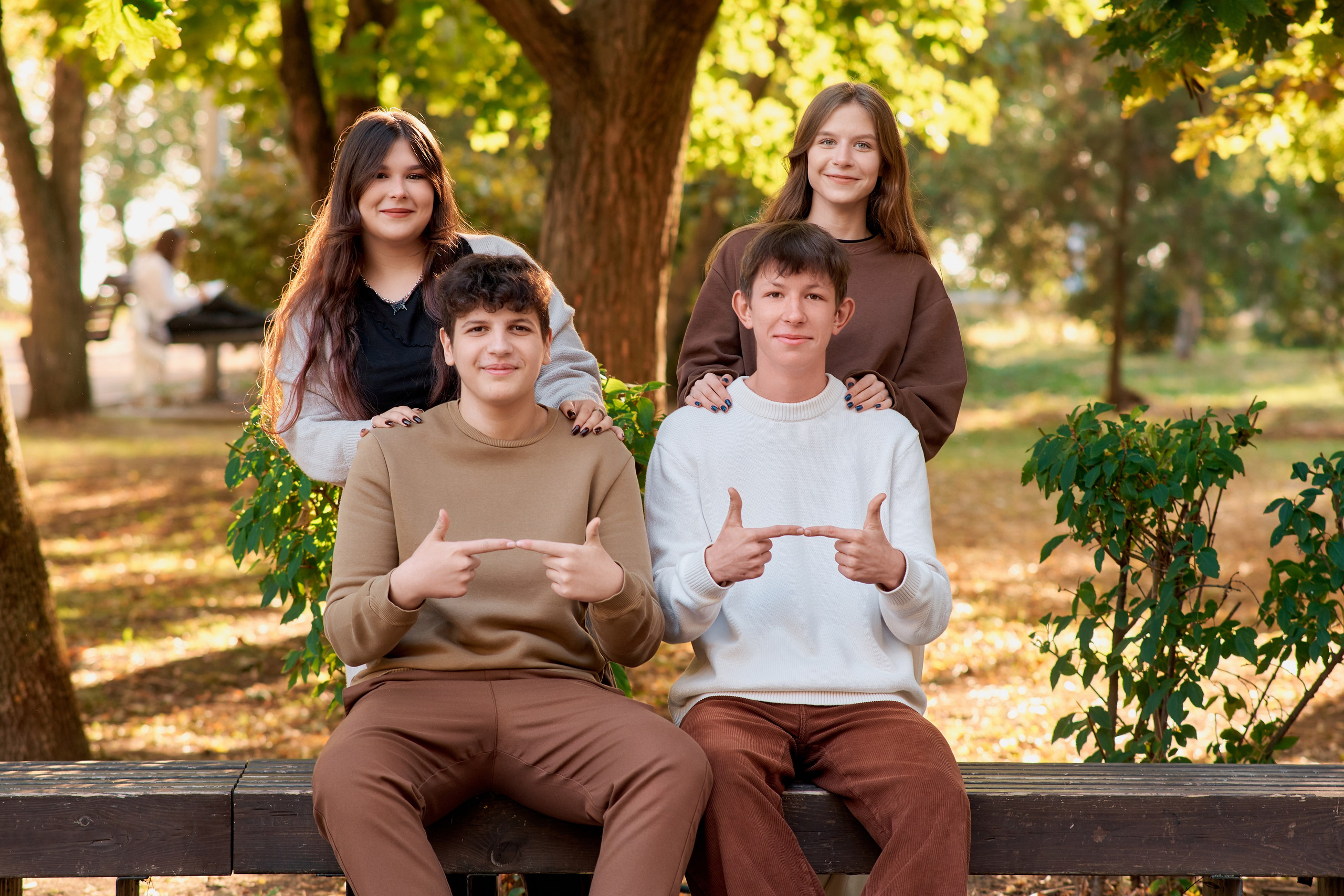 11 класс. Осенняя фотосессия. Приморский парк. Фотограф Таганрог Анна Трайжон