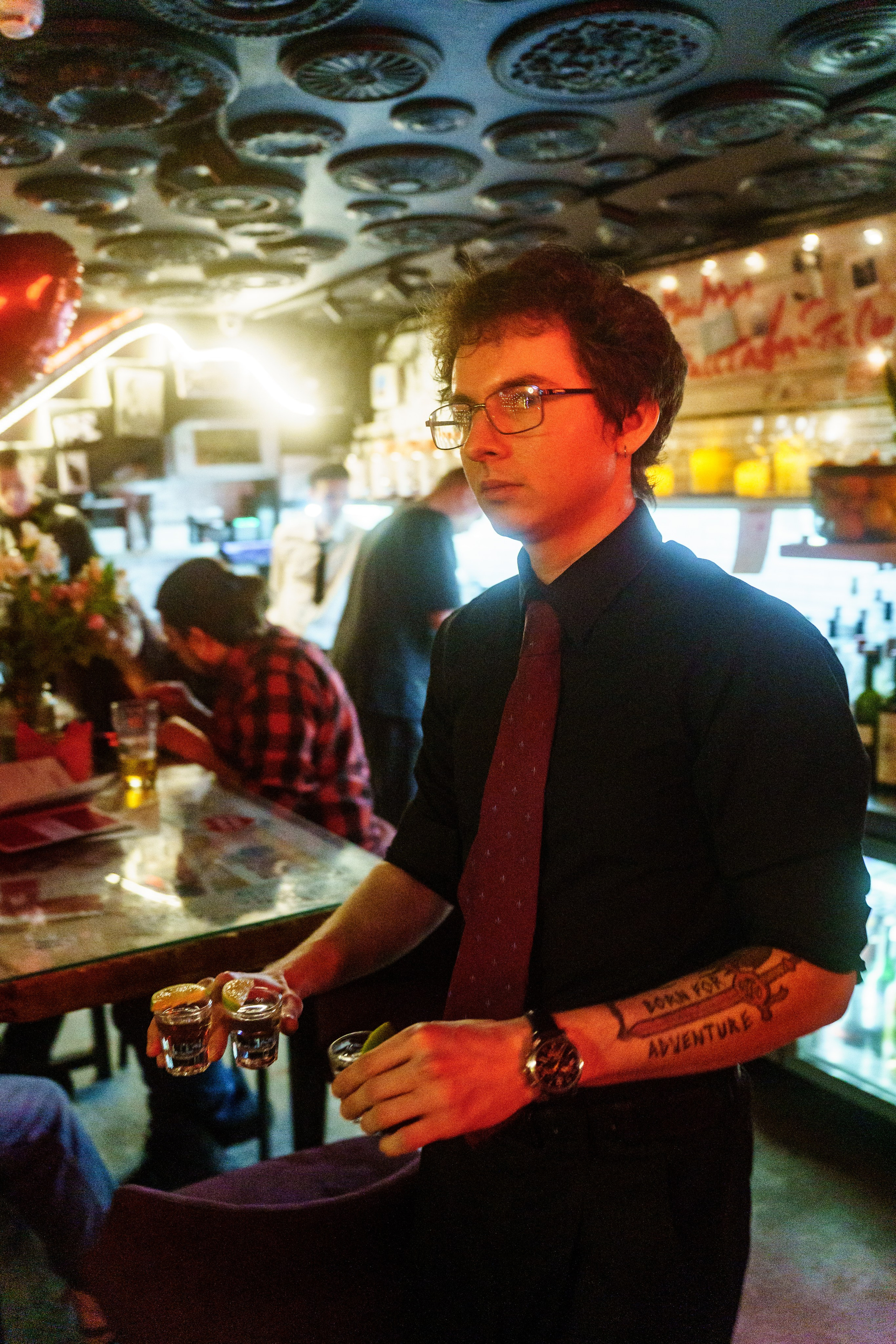 День святого Валентина в Баре разбитых сердец. Концертный и репортажный фотограф в Санкт-Петербурге Слава Пахомов