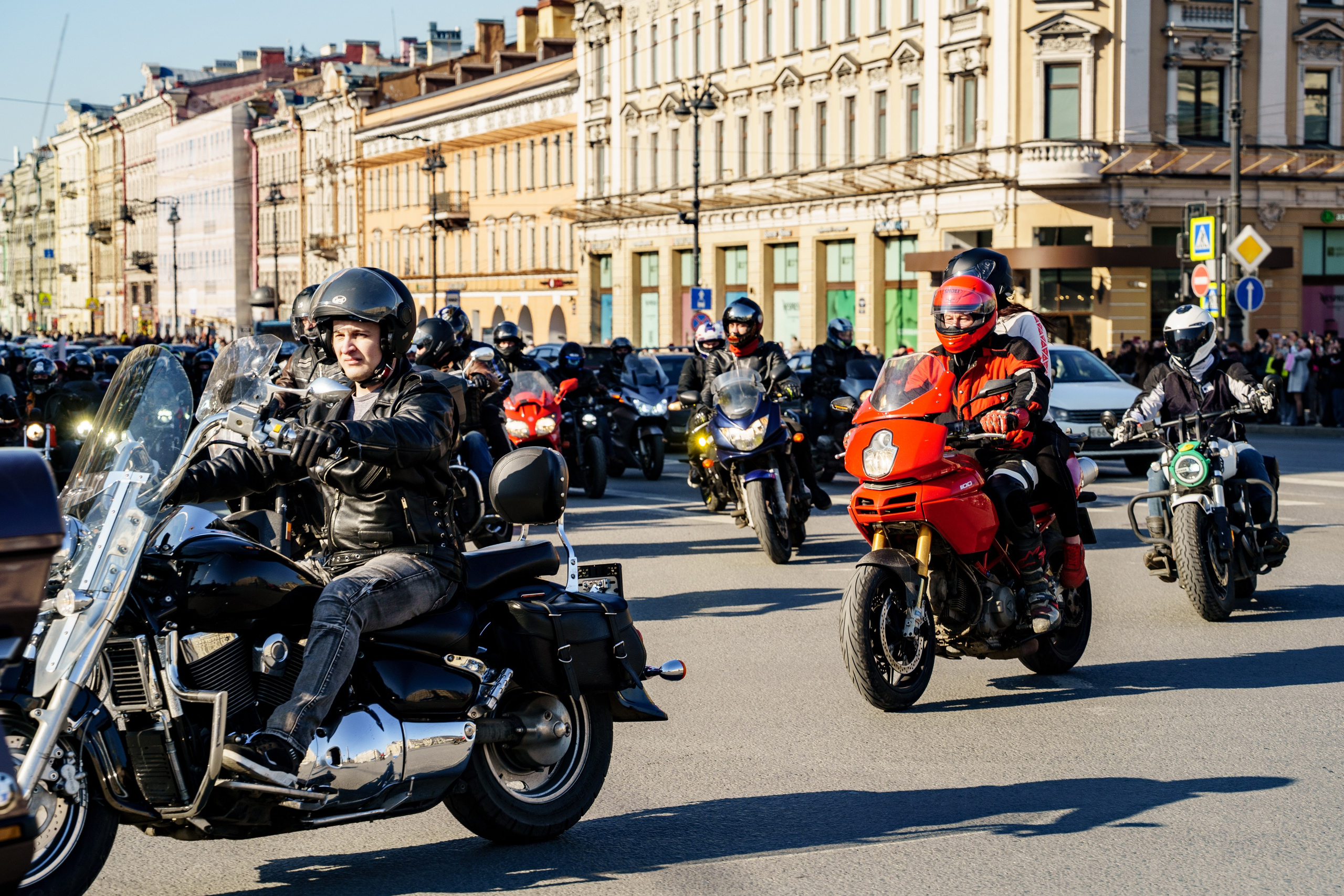 Прохват мотоклуба Norman Riders ч.1. Концертный и репортажный фотограф в Санкт-Петербурге Слава Пахомов