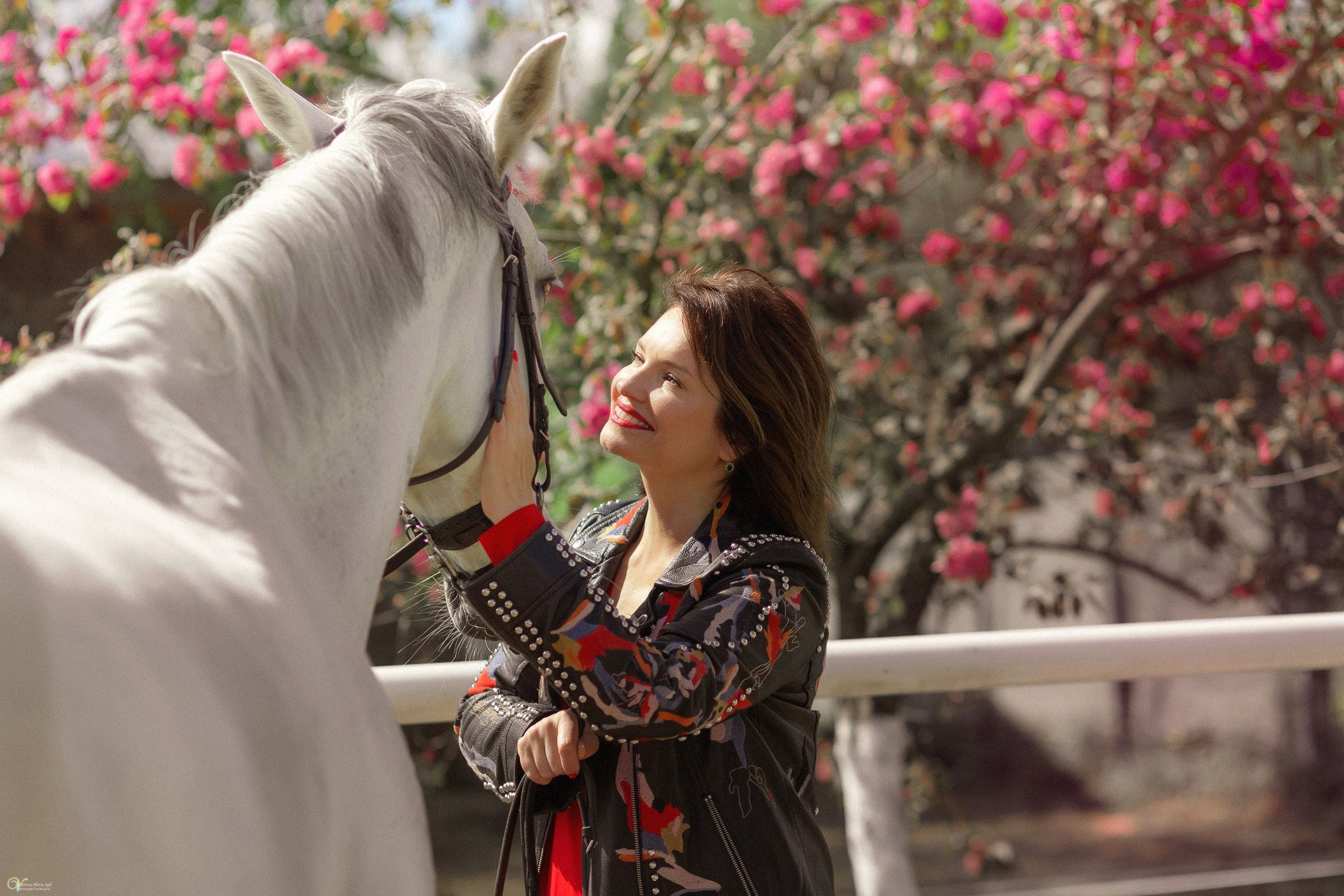 Галина и ее лошадь Сказка. Фотограф женский и мужской портрет Санкт-Петербург