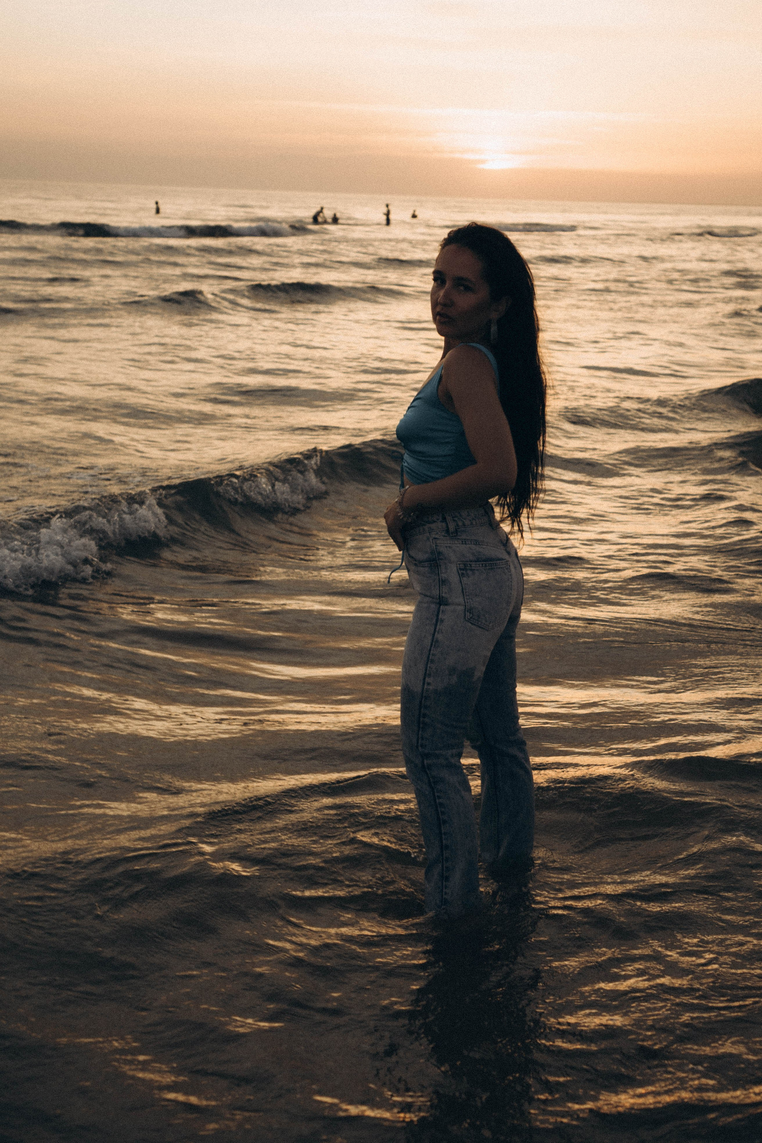 Июльский вечер на берегу черного моря. Профессиональный фотограф, Санкт-Петербург — Виктория Богомолова