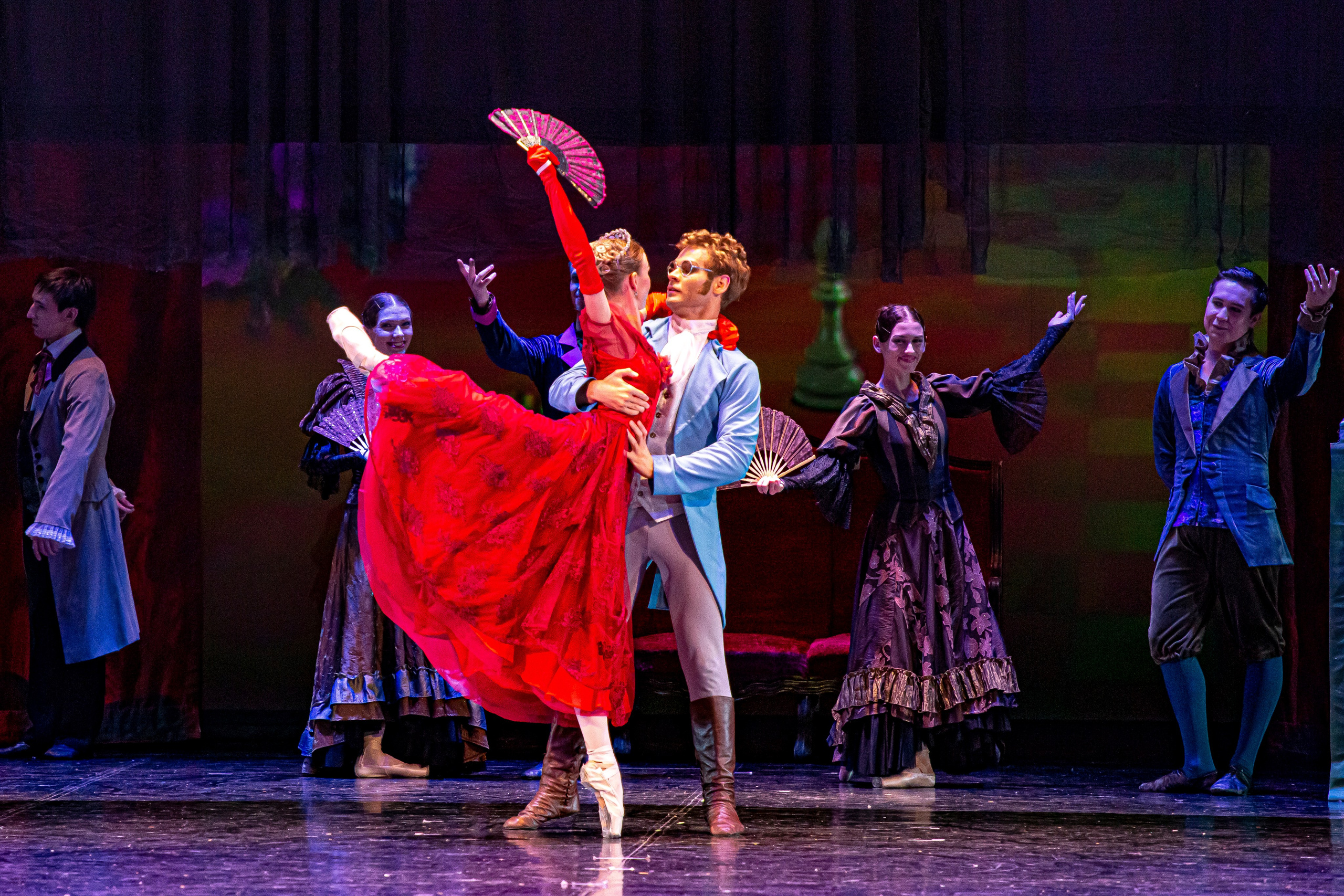 Война и Мир балет Марийского театра оперы и балета на сцене Зимнего театра г. Сочи премьера. Фотограф в Сочи Юрий Шептаев