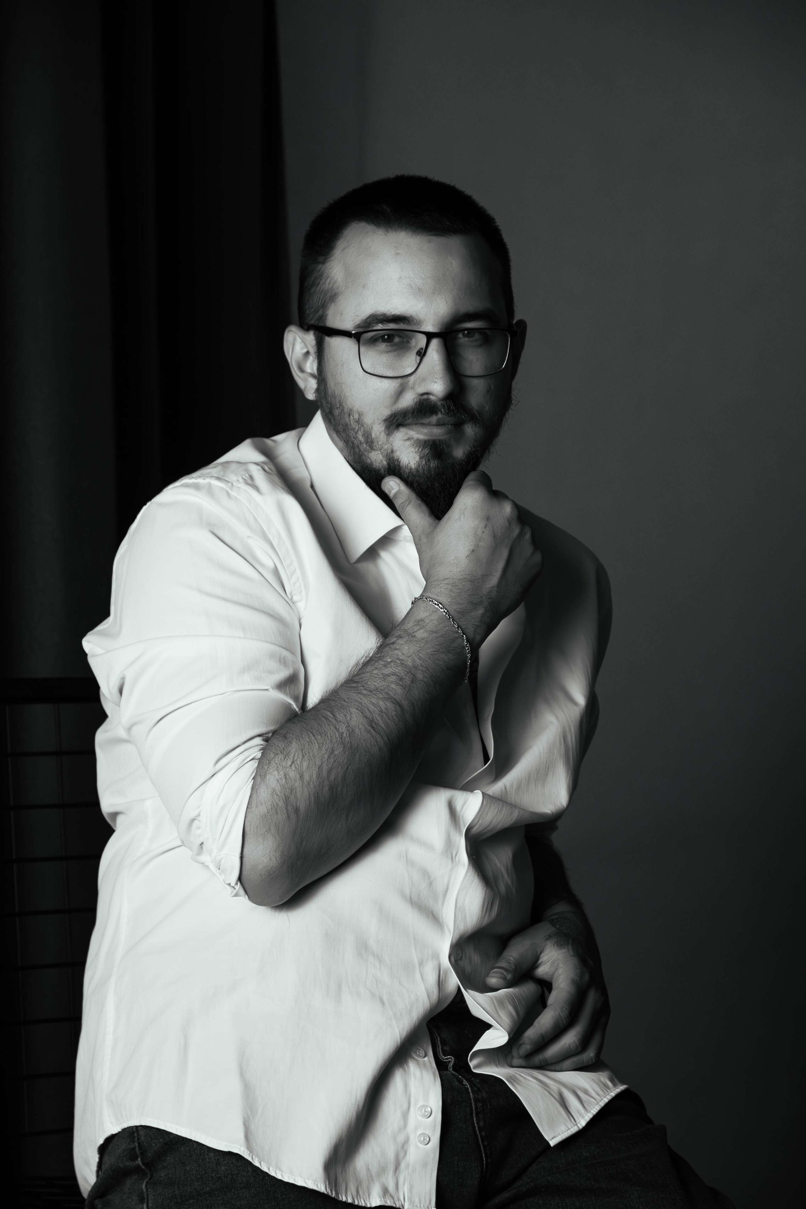 Мужской портрет. Фотограф Елизавета Хамович Омск