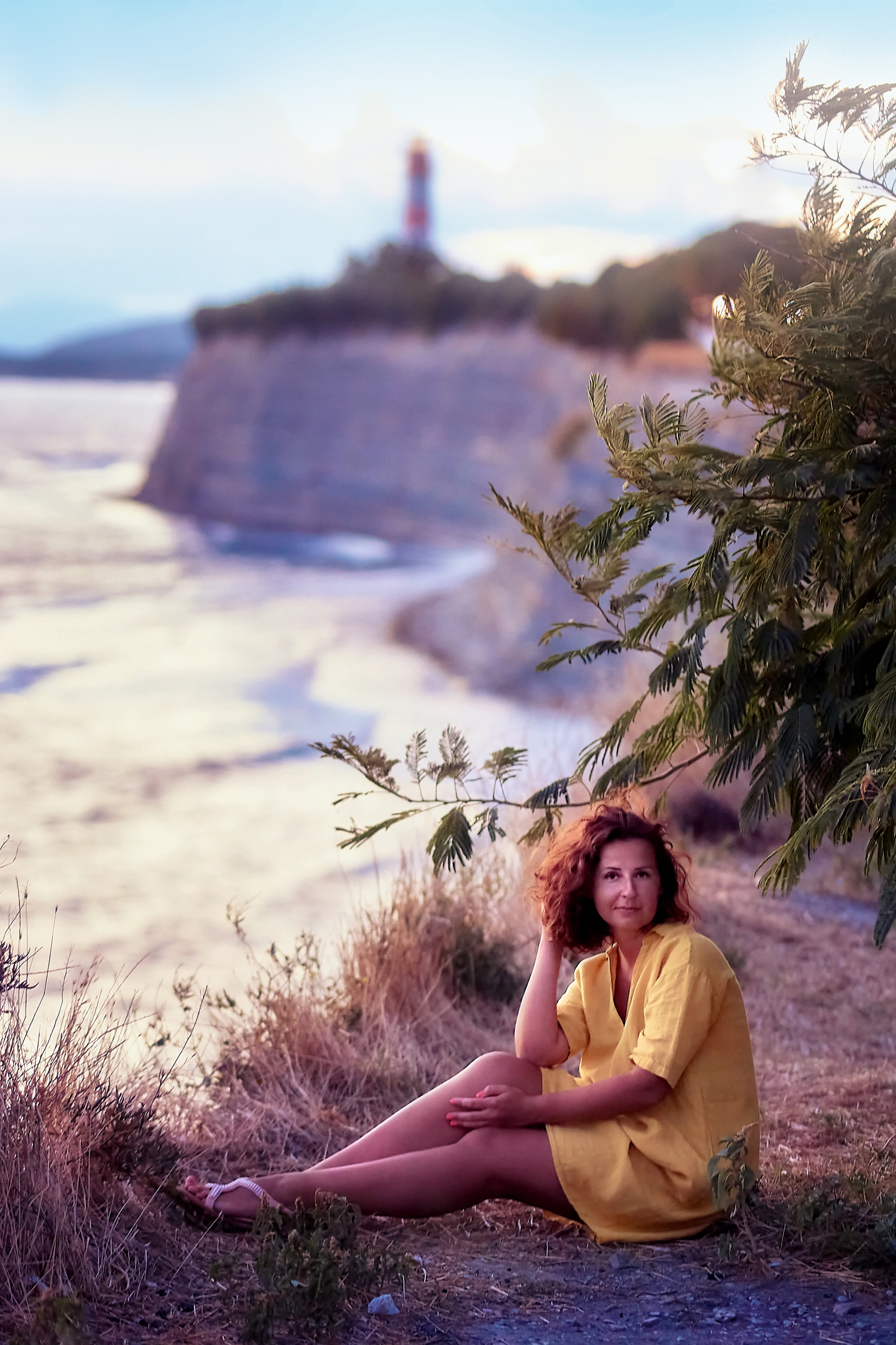 Фотосессия на пляже для прекрасной Виктории, пляж Метрополь