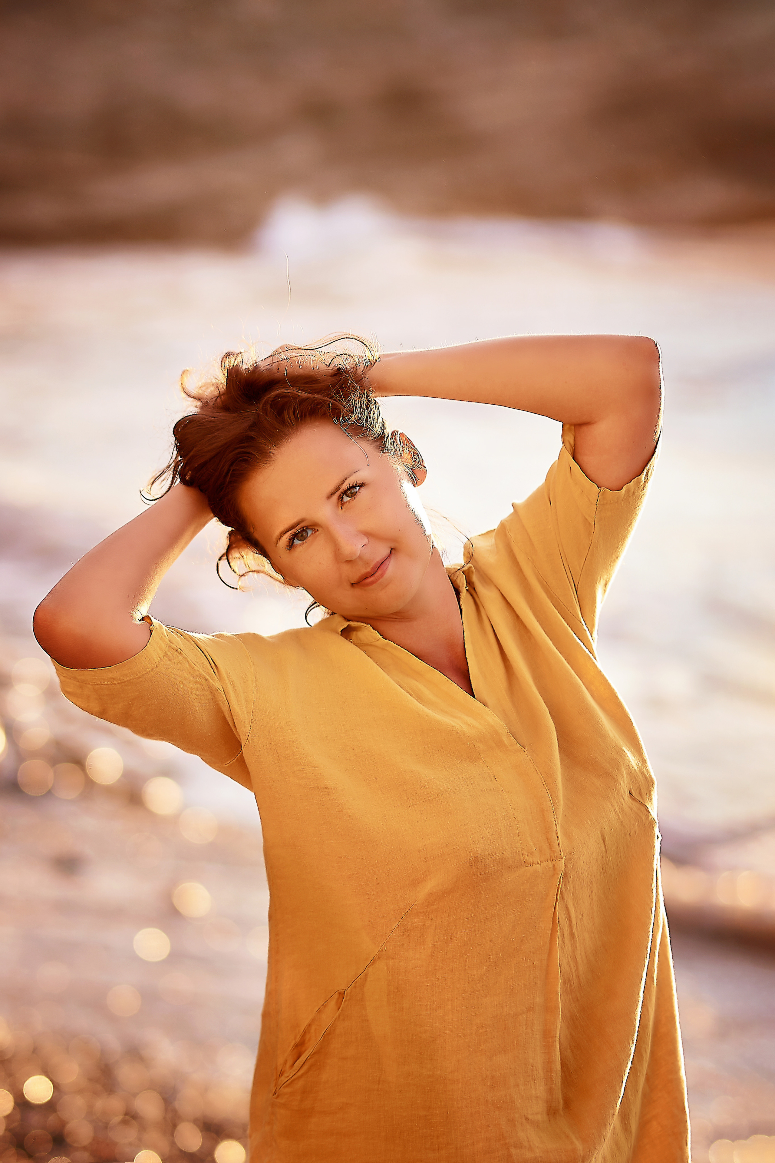 Фотосессия на пляже для прекрасной Виктории, пляж Метрополь