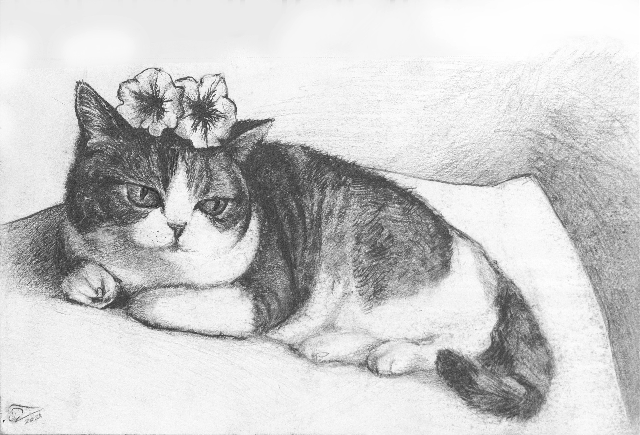 Графика. Художница Маргарита Гусак