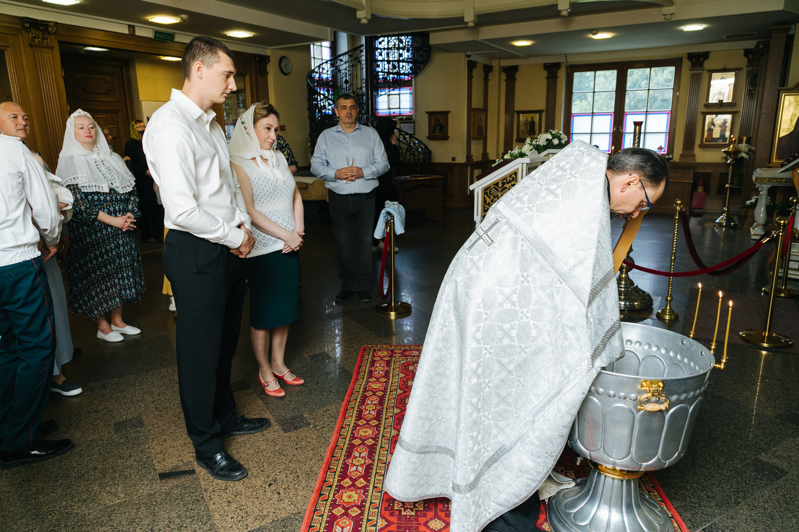 Крещение Храм всех святых в земле русской просиявших СПб. Фотограф на крещение в Санкт Петербурге