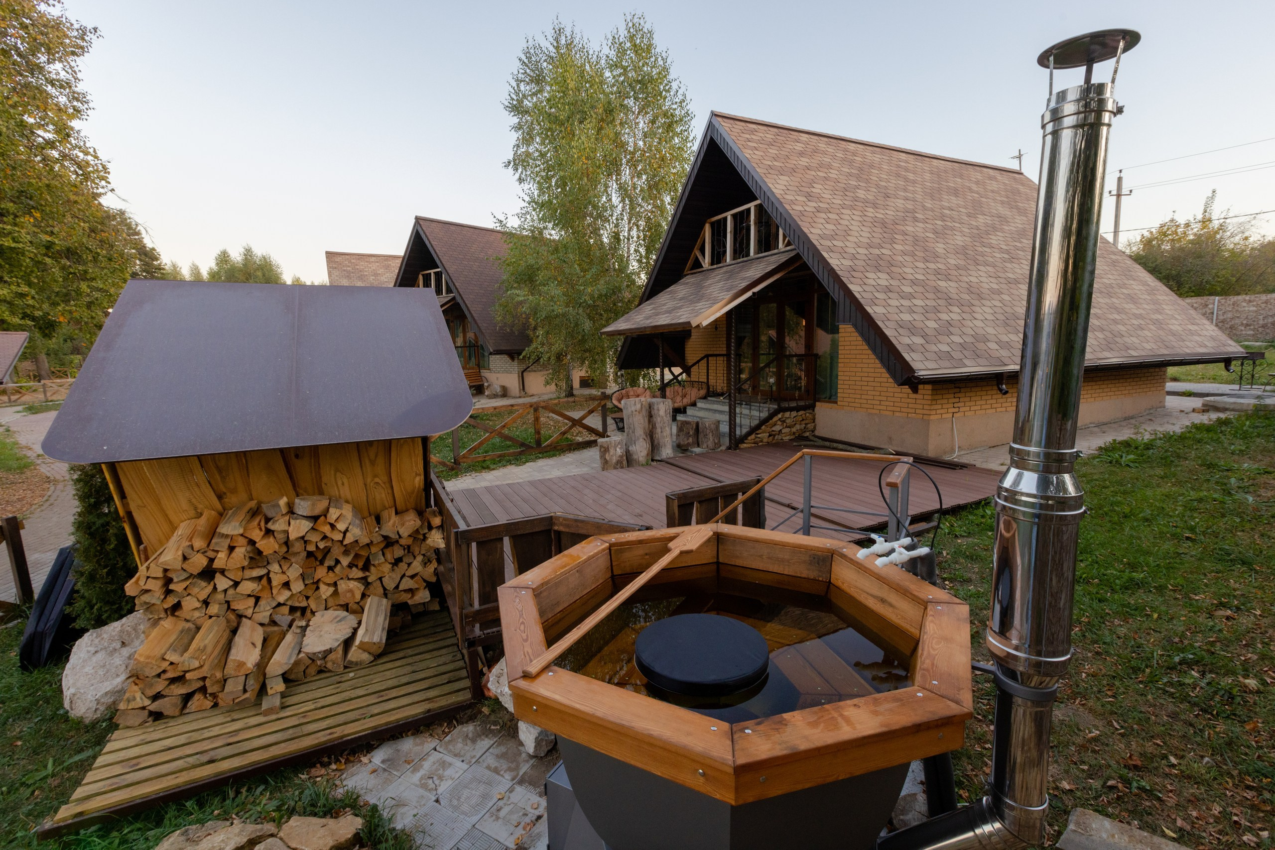 Большая Тросна вечером и новый бассейный комплекс. Фотограф в Туле Крупский АнДРей. Фотостудия «КАДР71» в Туле