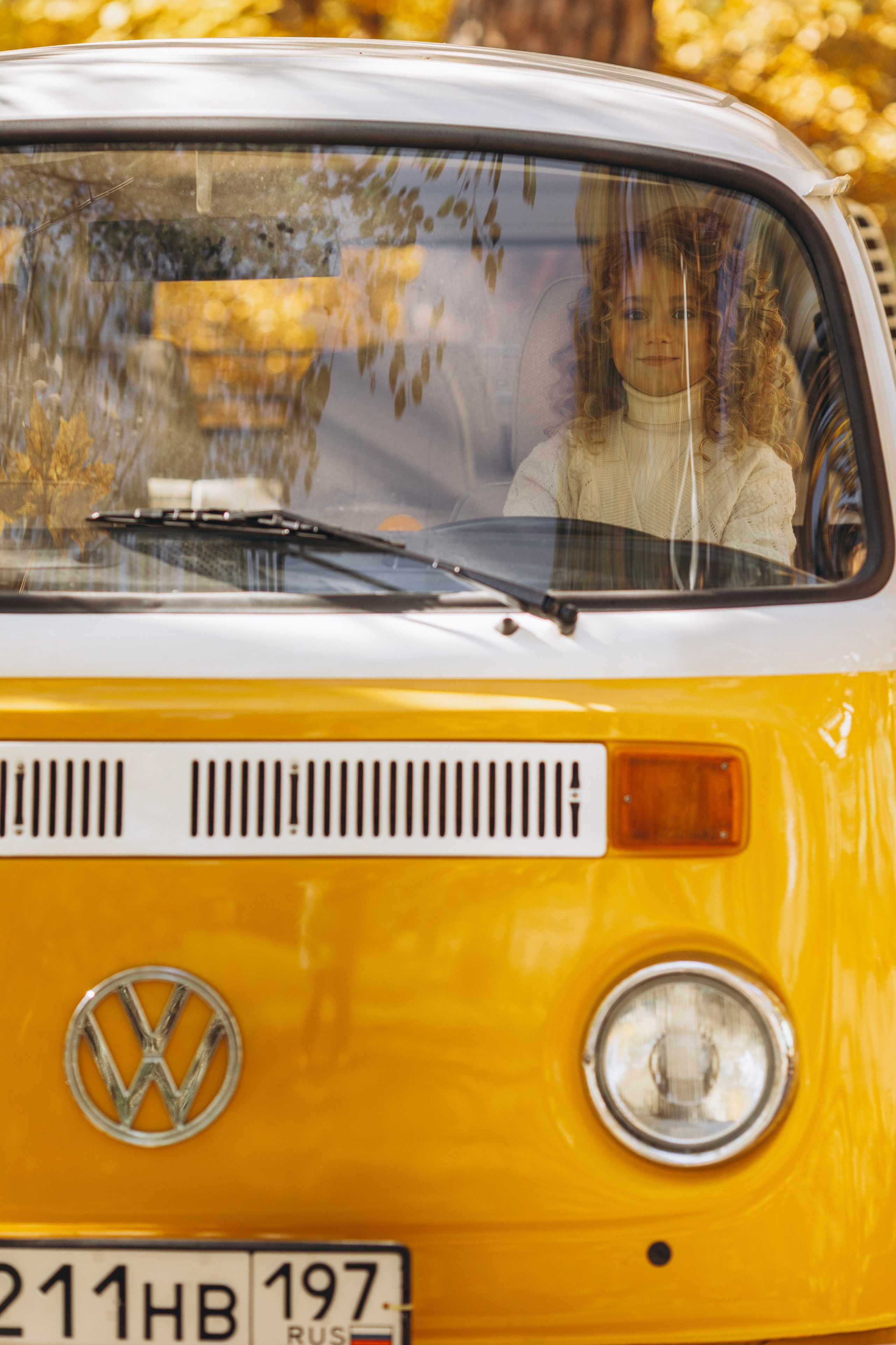 Ретро автобус. Свадебный и семейный фотограф Москва и Московская область