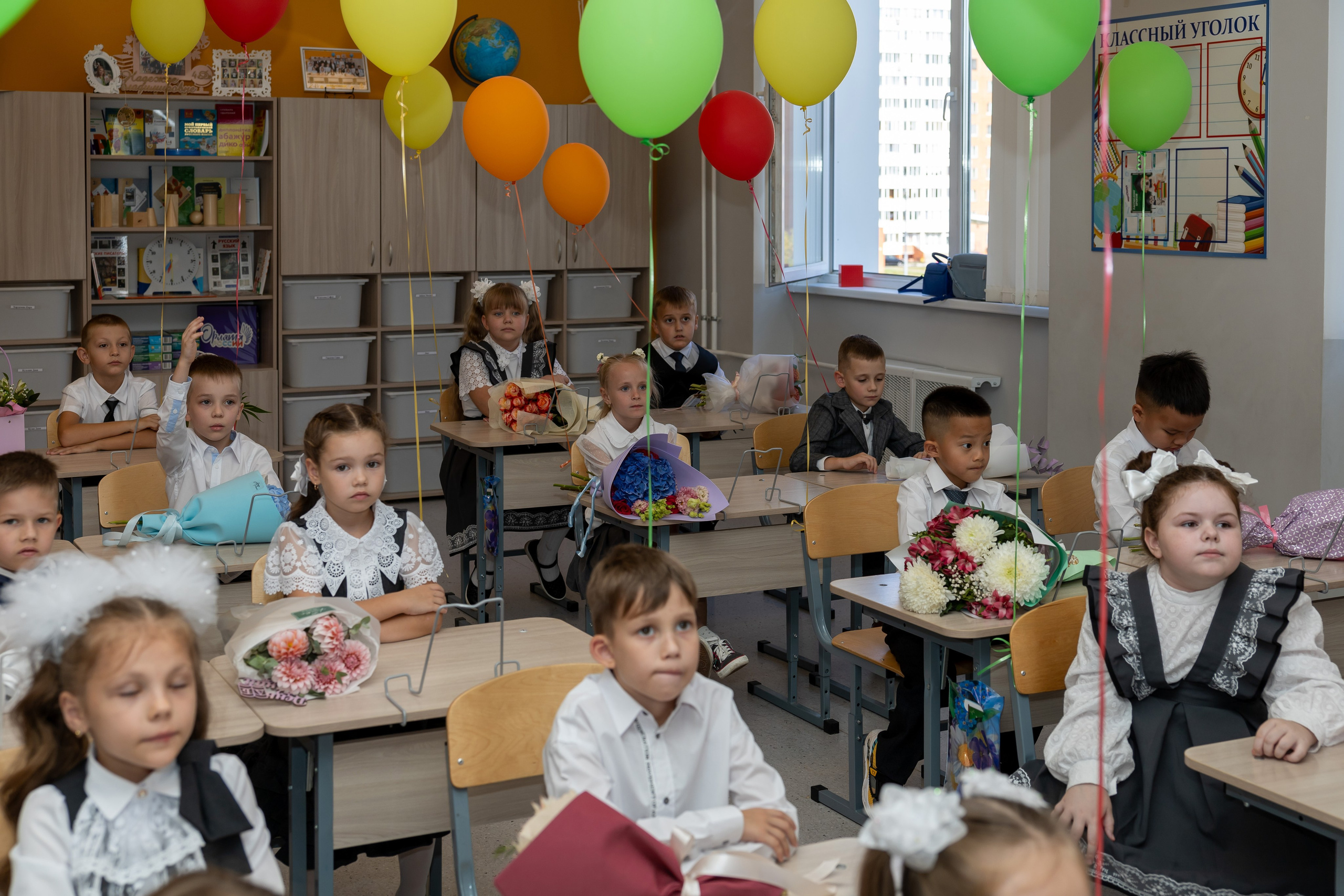 Первый раз в первый класс (репортажная съемка). Фотограф в Серпухове Наталья Руденко